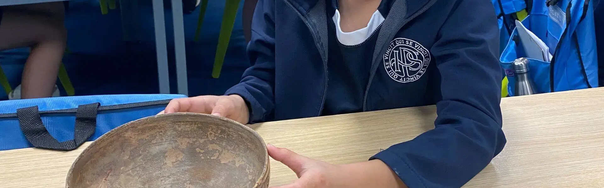 Tuesday morning, we were very lucky to have Mr Taimur (a pupil's dad) bring in some ancient  | Ibstock Place School, Roehampton, Private School Near Richmond, Barnes, Putney, Kingston, & Wandsworth 