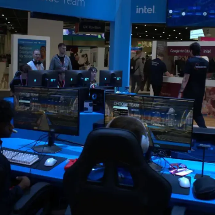 Ibstock Esports Team at Bett UK 2025