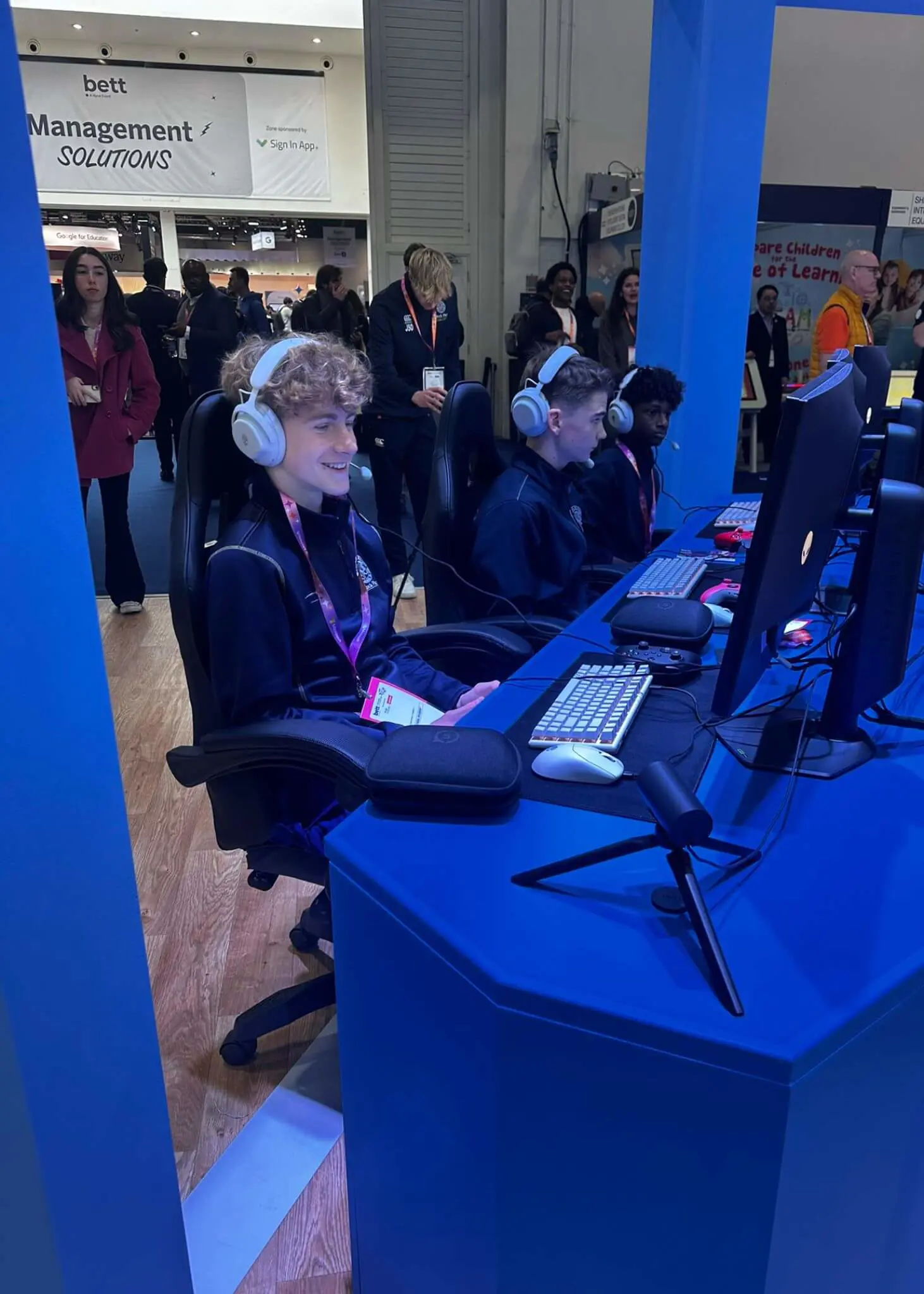 British Esports, the UK’s national esports federation headed up the esports showcase at Bett UK| Ibstock Place School, Roehampton, Private School Near Richmond, Barnes, Putney, Kingston, & Wandsworth 