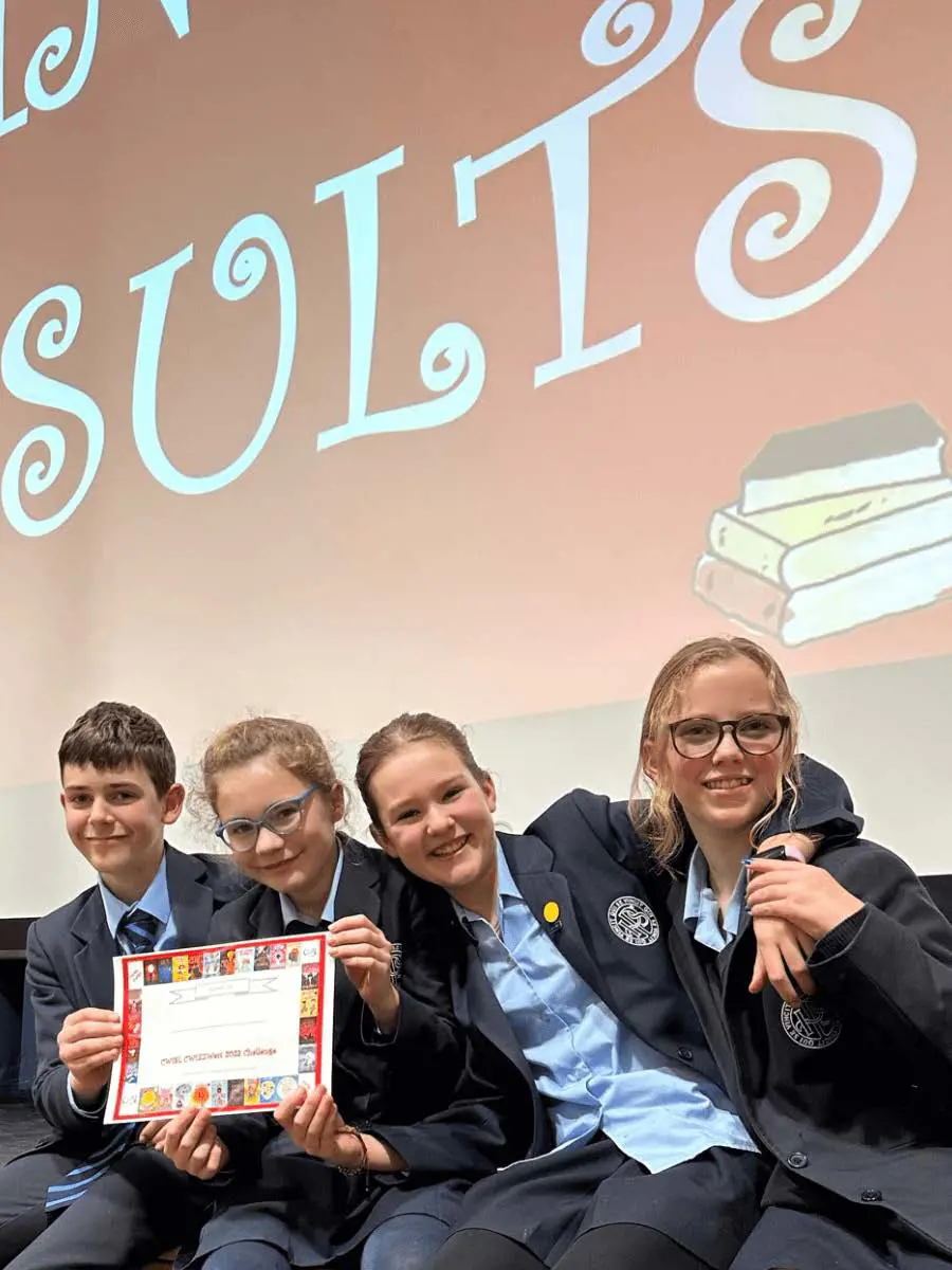 Ibstock Place School pupils taking part in the CWIZZ