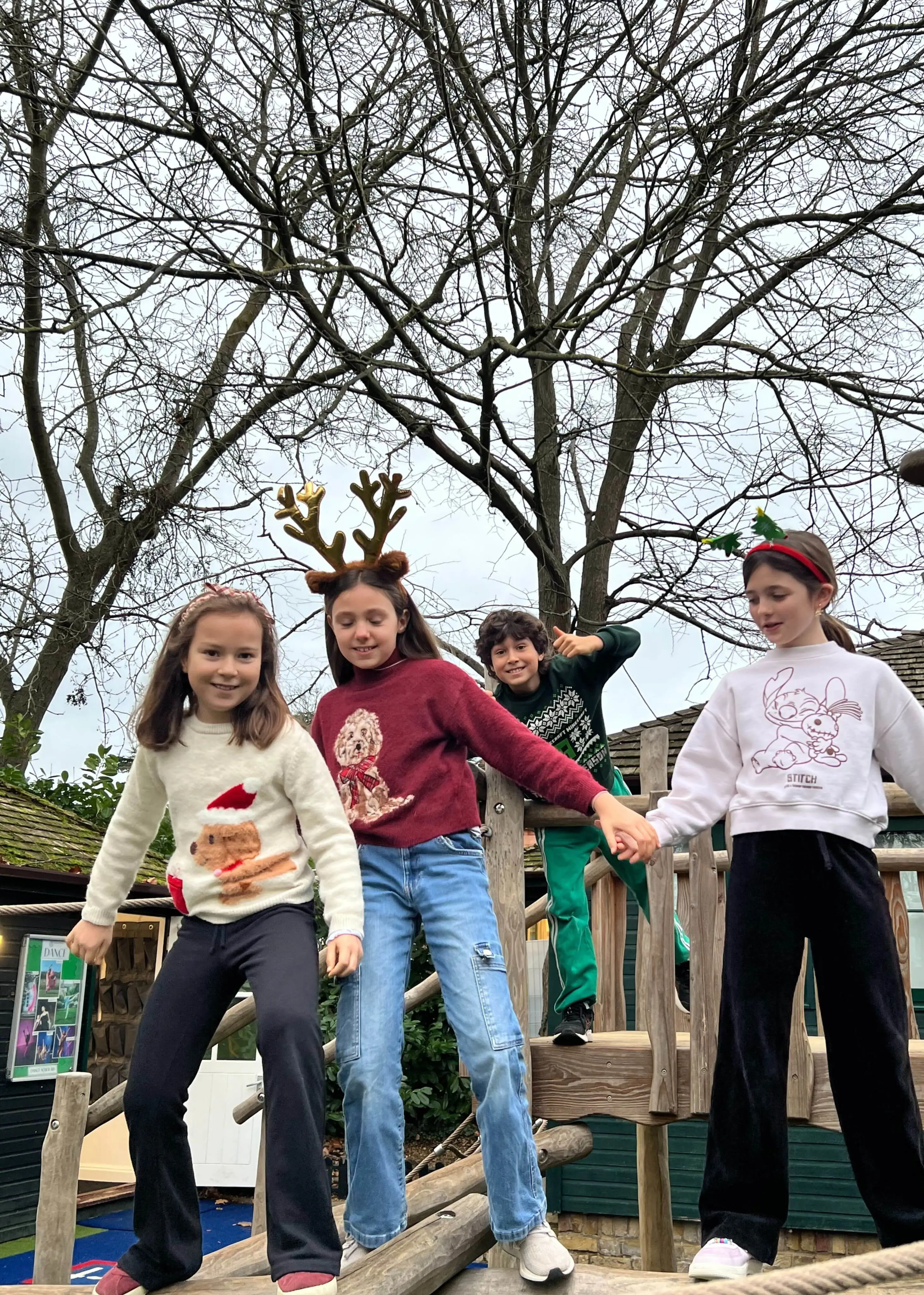 To celebrate the end of term, we surprised pupils with a snow machine | Ibstock Place School, Roehampton, Private School Near Richmond, Barnes, Putney, Kingston, & Wandsworth