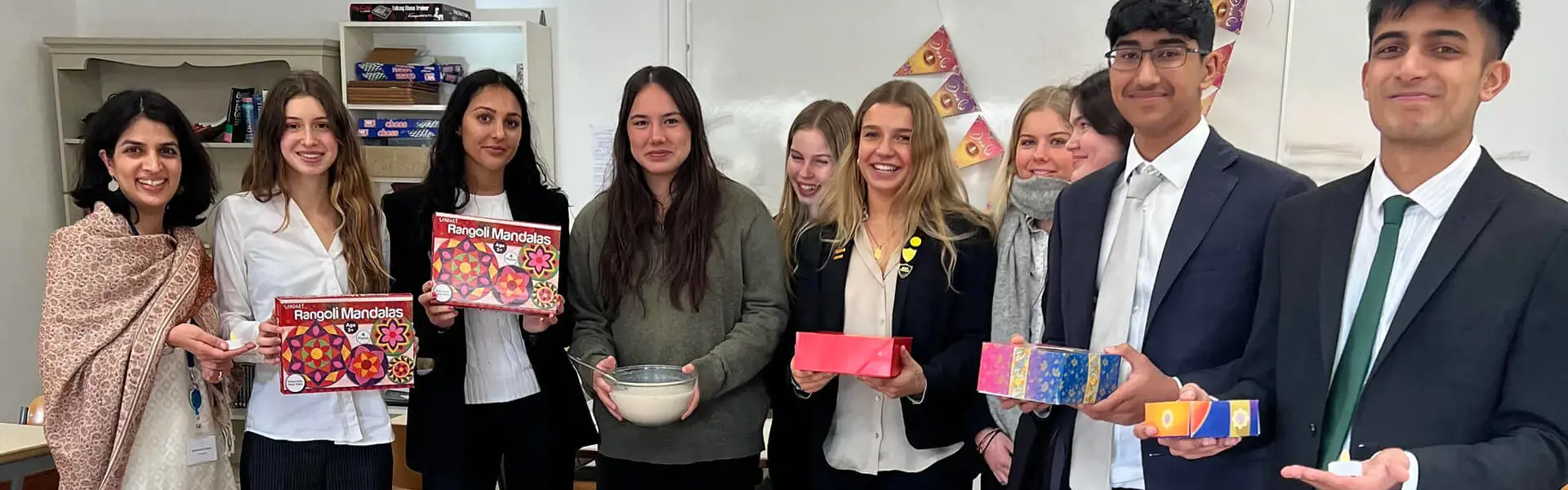 Ibstock Place Students celebrating Diwali 2023
