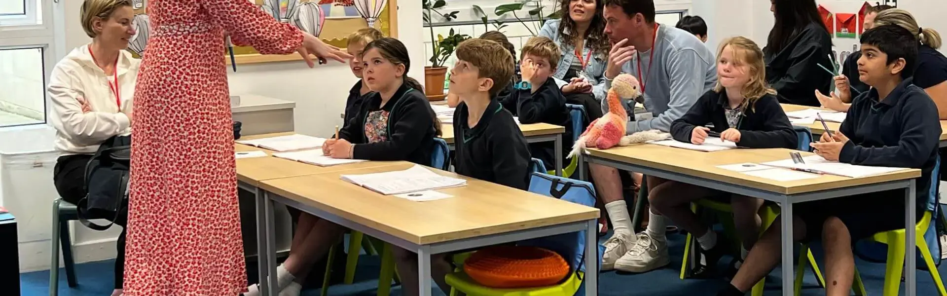 We had a wonderful first Family Day, warmly welcoming parents into the school to spend time  Ibstock Place School, Roehampton, Private School Near Richmond, Barnes, Putney, Kingston, & Wandsworth 