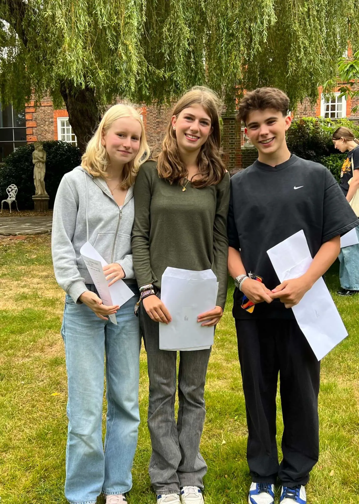 Senior 11 pupils received their GCSE results for 2024  at Ibstock Place School, Roehampton, Private School Near Richmond, Ba