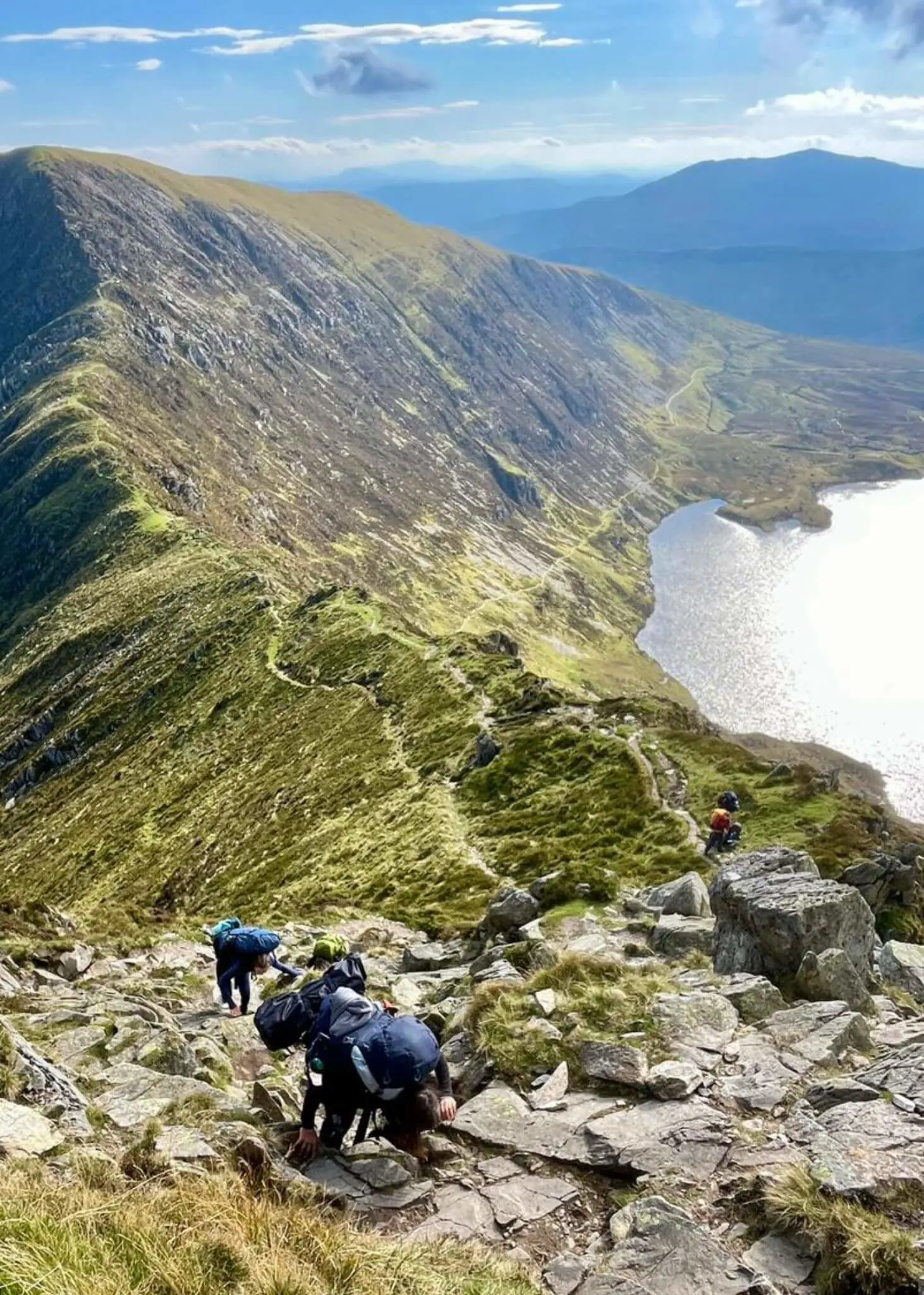  Lower Sixth Form pupils hiking in the wilds of Snowdonia for their Gold practice expedition | Ibstock Place School, Roehampton, Private School Near Richmond, Barnes,