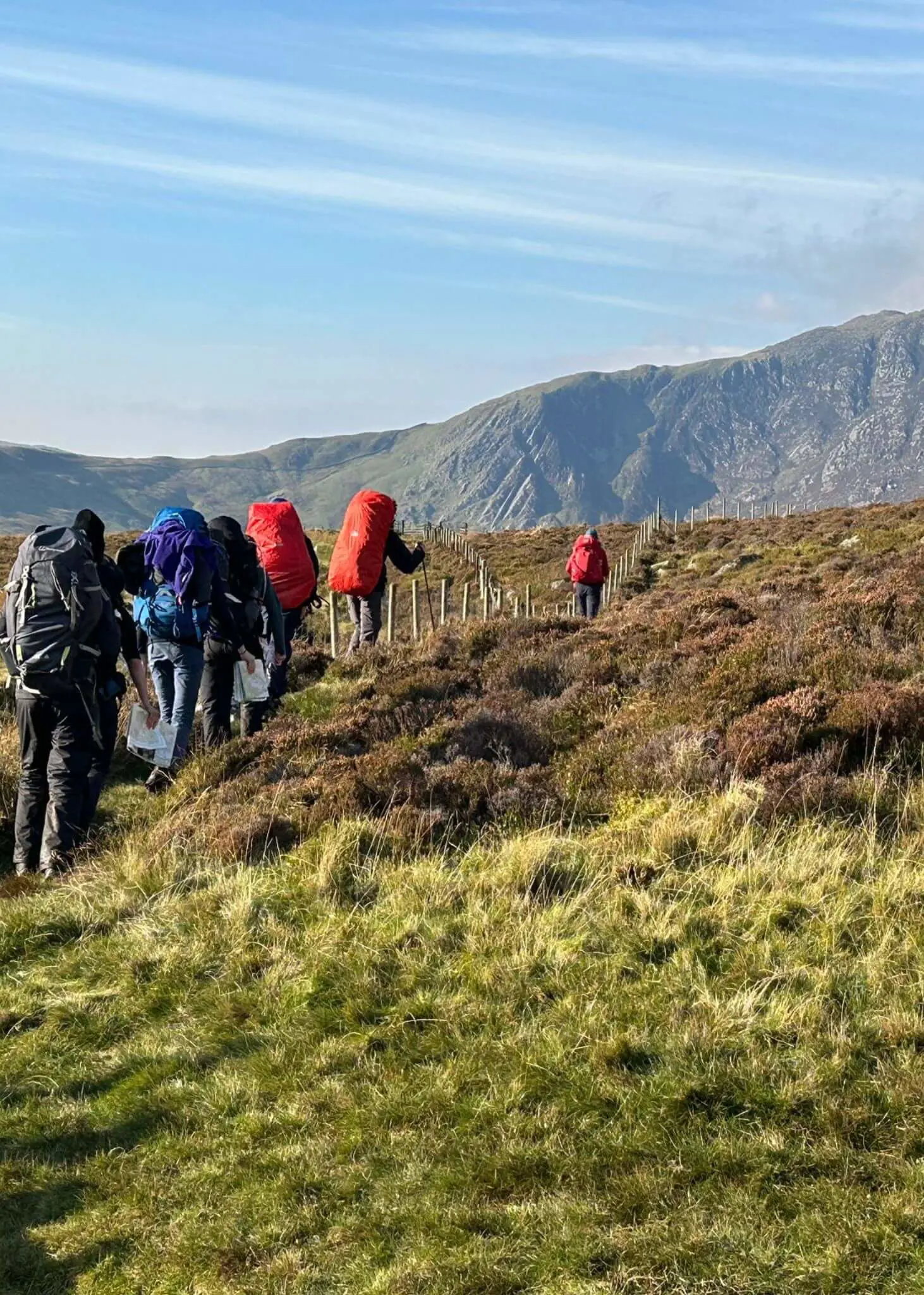  Lower Sixth Form pupils hiking in the wilds of Snowdonia for their Gold practice expedition | Ibstock Place School, Roehampton, Private School Near Richmond, Barnes,