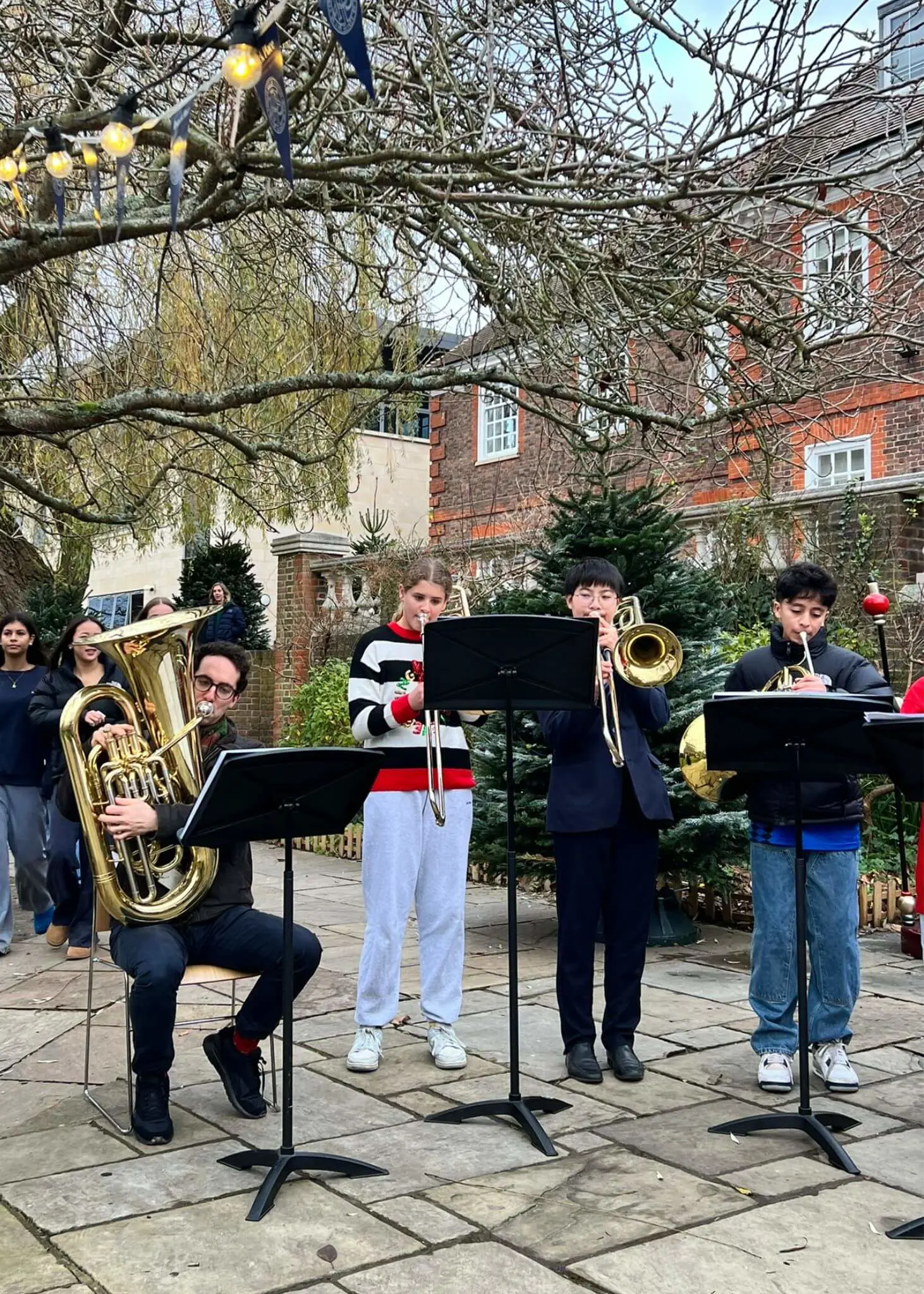 Senior pupils singing in a choir| Ibstock Place School, Roehampton, Private School Near Richmond, Barnes, Putney, Kingston, & Wandsworth 