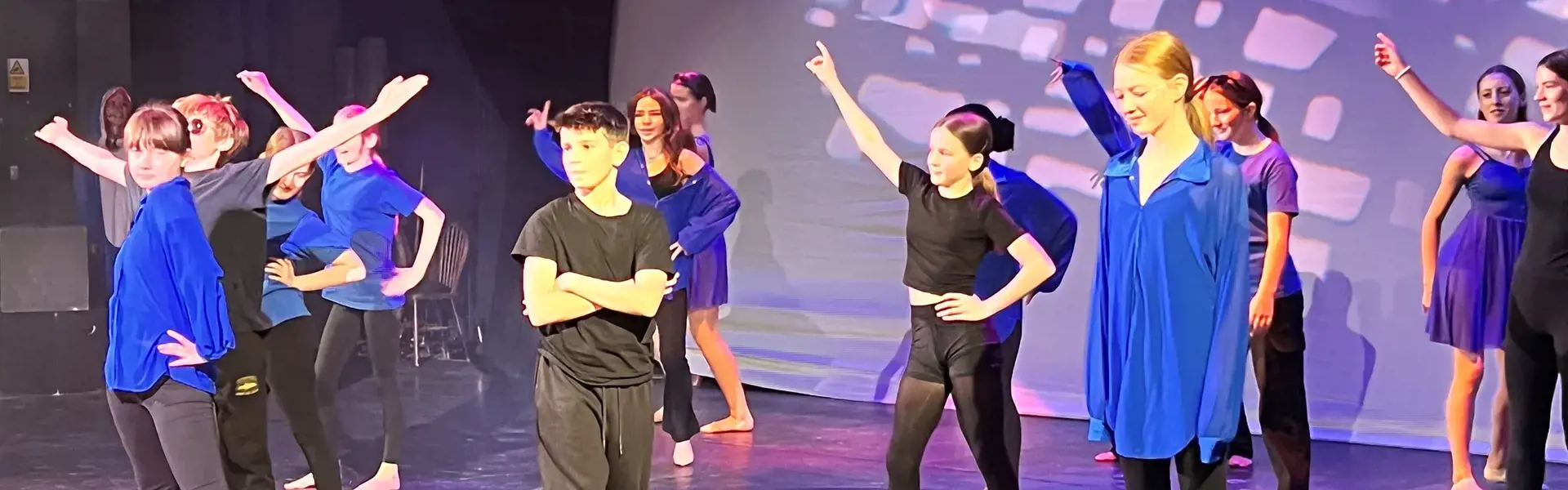 Ibstock Place School pupils taking part in the House Dance competition