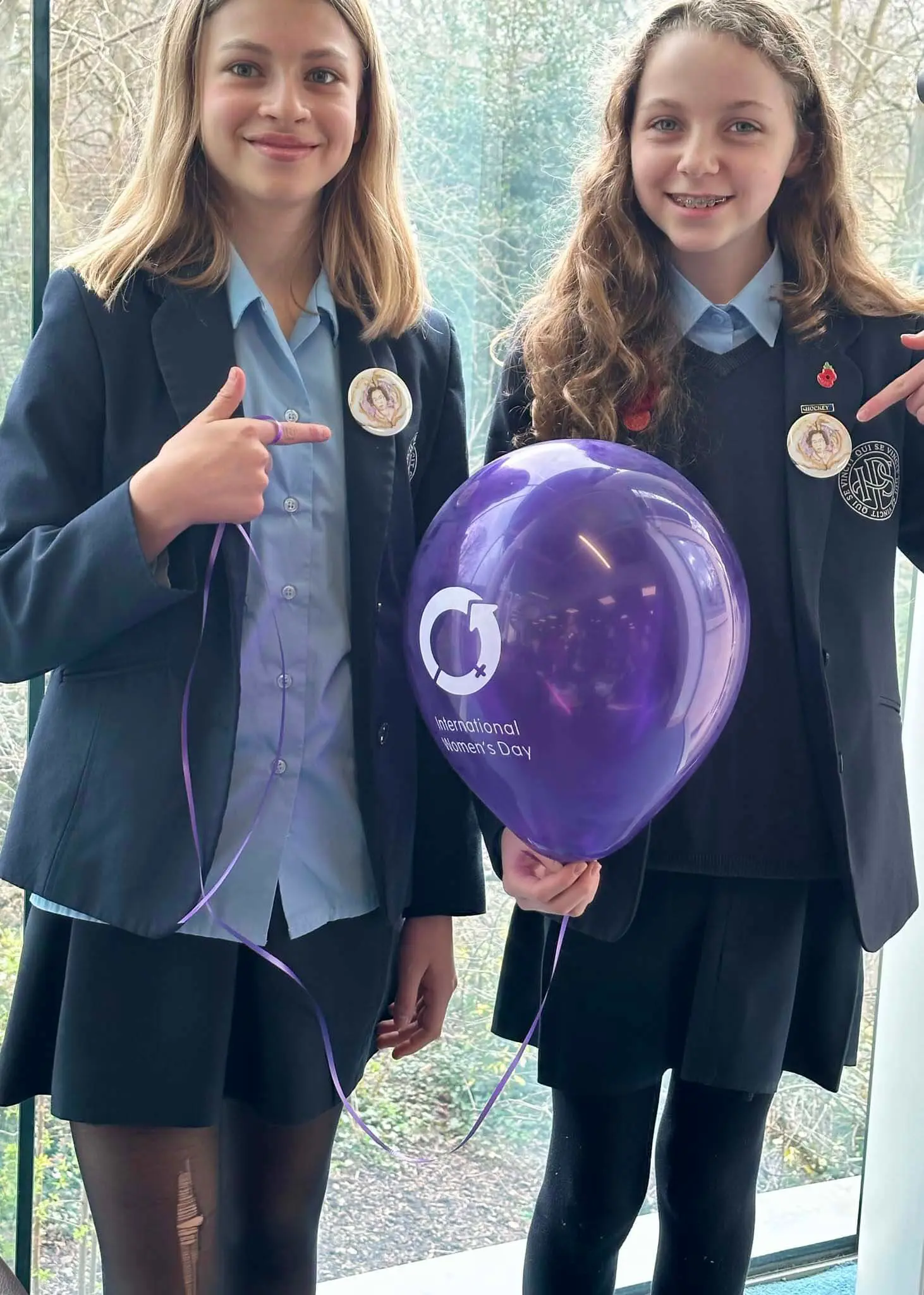 Celebrating International Women's Day at Ibstock Place School, Roehampton, a private school near Richmond, Barnes, Putney, Kingston, & Wandsworth