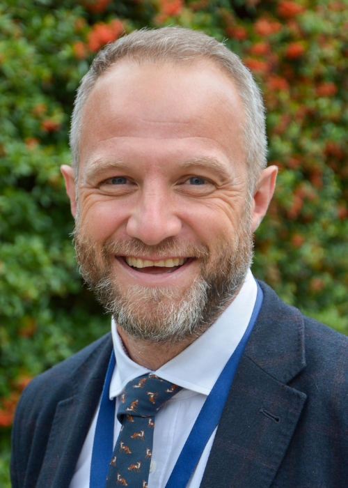 Portrait of Mr J-D Price, Deputy Head Senior (Pastoral) at Ibstock Place School, a private school near Richmond, Barnes, Putney, Kingston, and Wandsworth