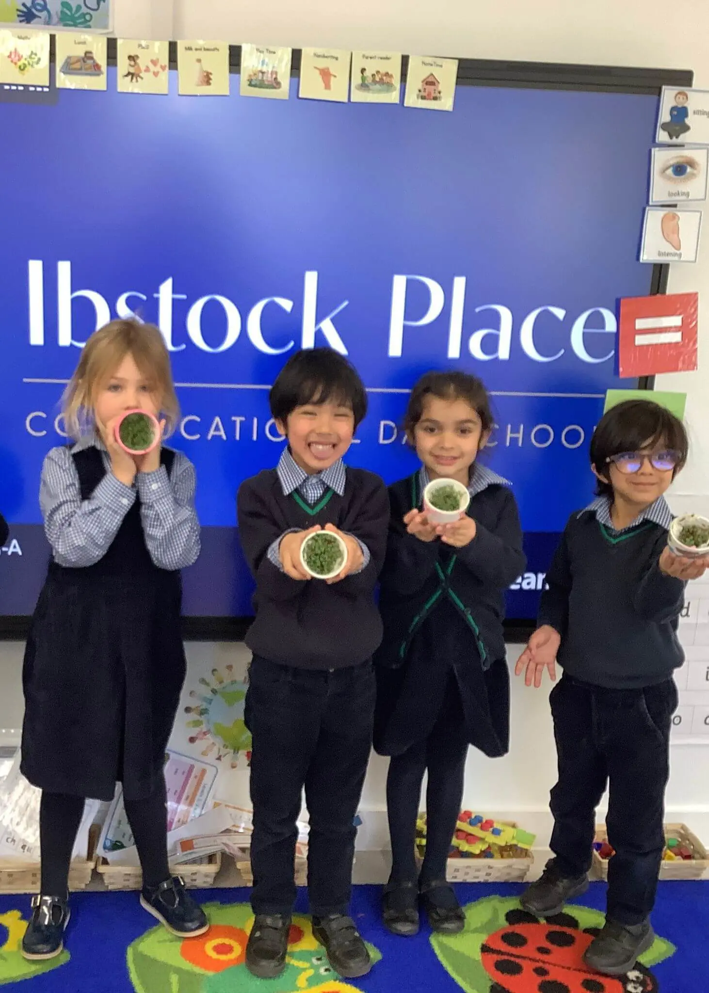 Kindergarten had a fantastic time making pancakes on Pancake Day with the help of our wonder| Ibstock Place School, Roehampton, Private School Near Richmond, Barnes, Putney, Kingston, & Wandsworth 