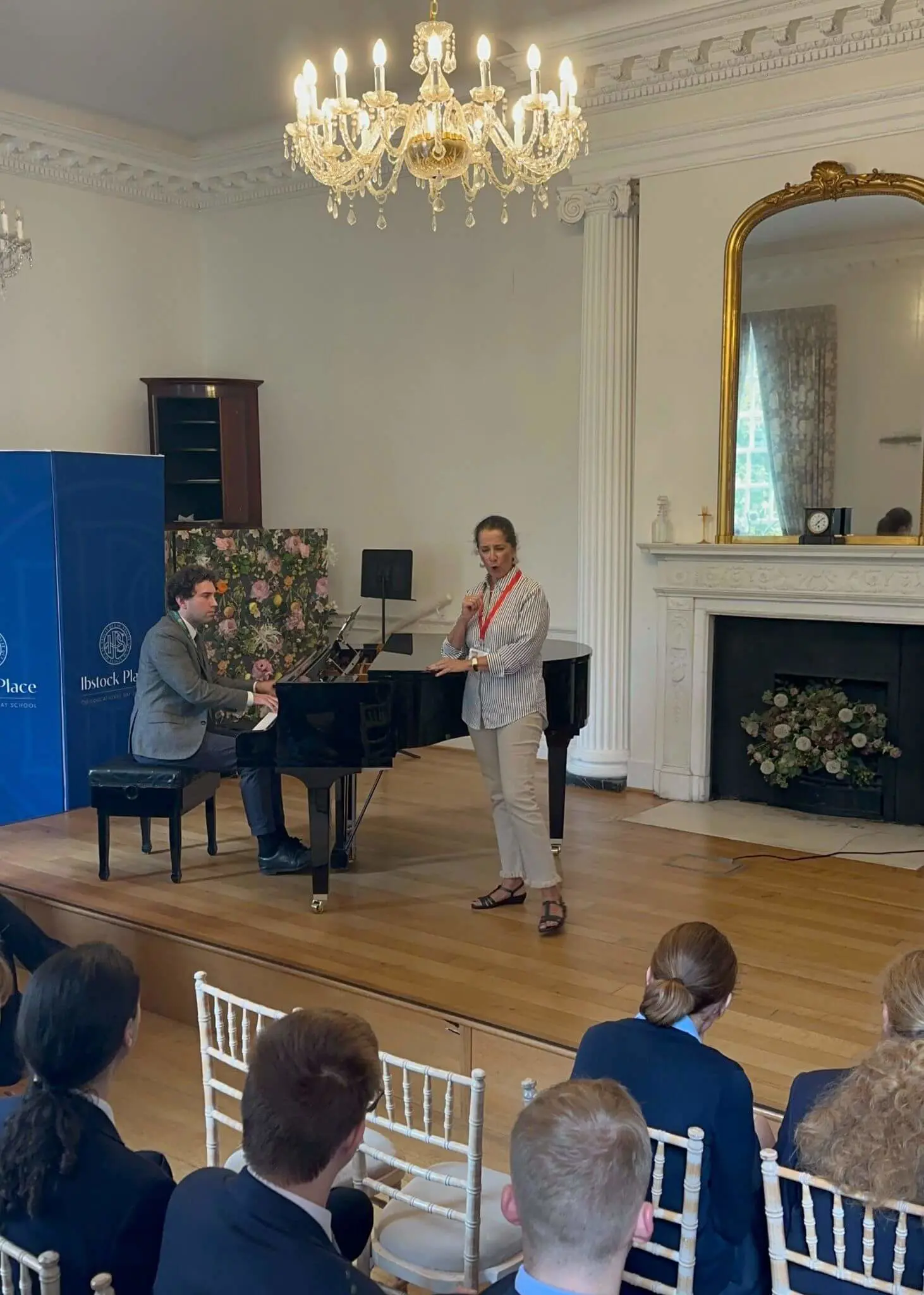 Senior pupils participating in an activity at Ibstock Place School, private school near Richmond, Barnes, Putney, Kingston, and Wandsworth on an overseas trip. 