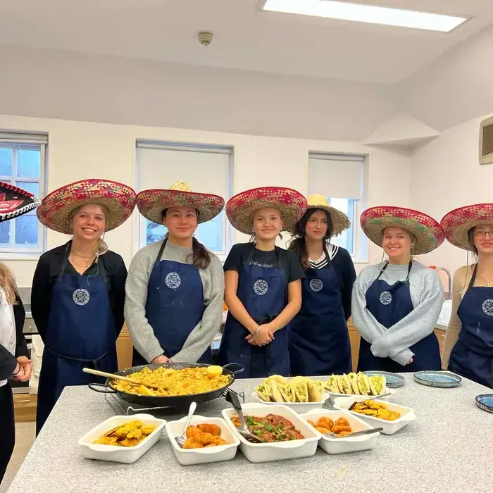 Lower Sixth Form Hispanic Cooking