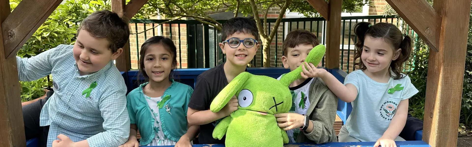 Mental Health Awareness week at Ibstock Place School, a private school near Richmond, Barnes, Putney, Kingston, and Wandsworth on an overseas trip. 