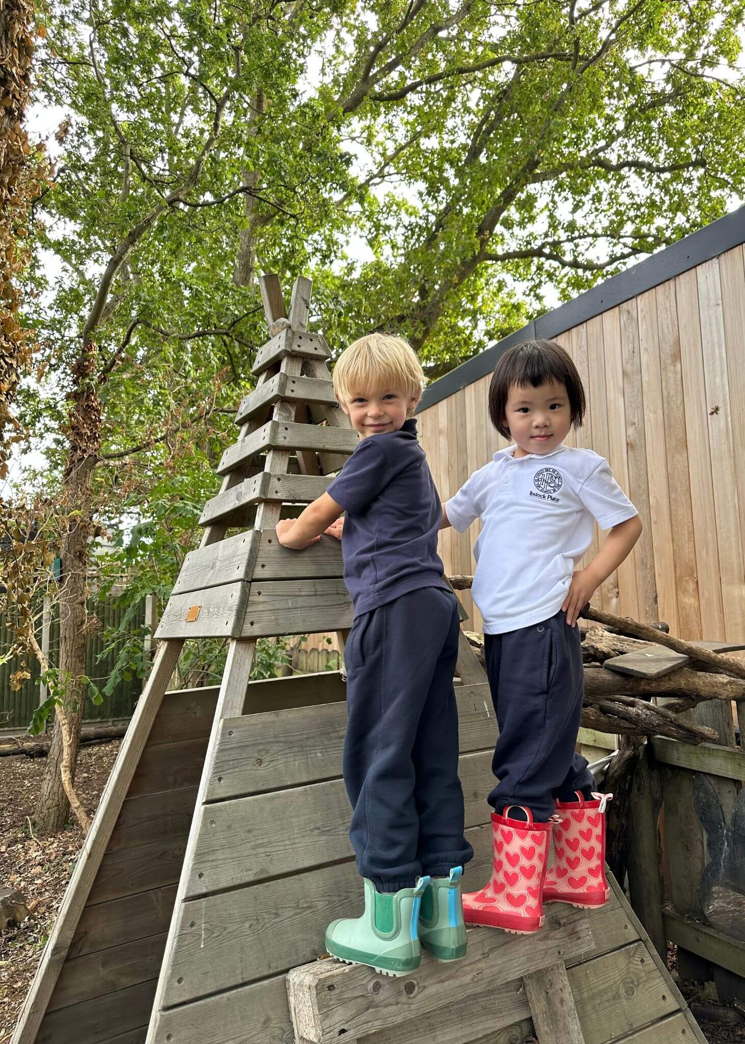 Exploring nature, meeting the chickens and learning through hands-on experiences.  | Ibstock Place School, Roehampton, Private School Near Richmond, Barnes, Putney, Kingston, & Wandsworth 