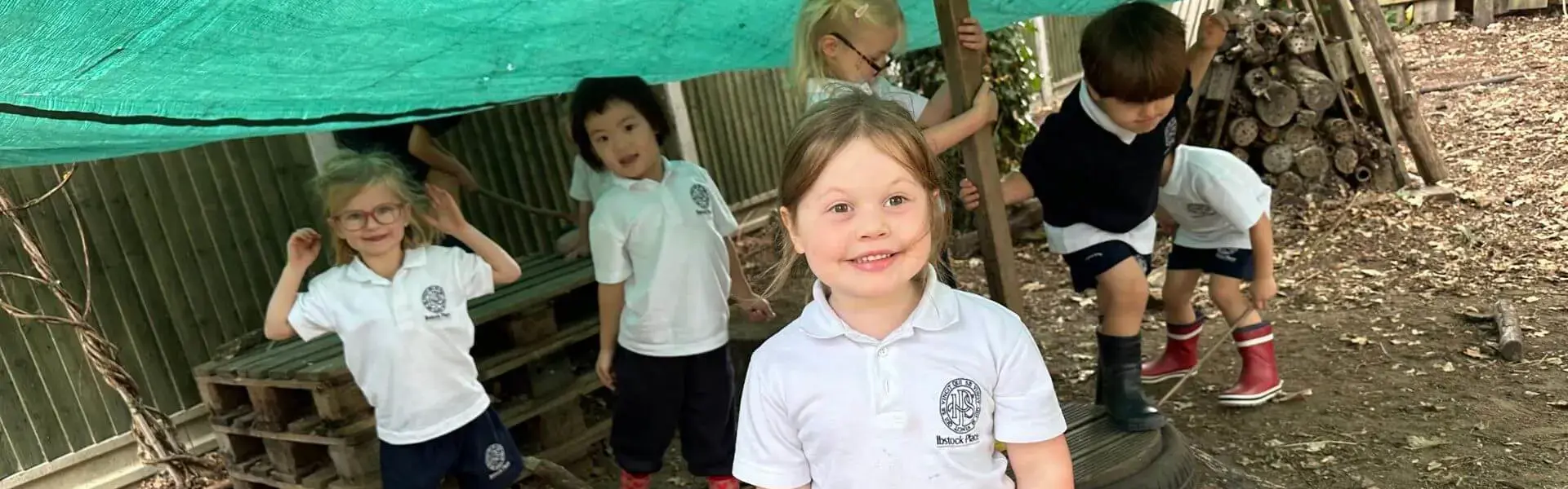 Exploring nature, meeting the chickens and learning through hands-on experiences.  | Ibstock Place School, Roehampton, Private School Near Richmond, Barnes, Putney, Kingston, & Wandsworth 
