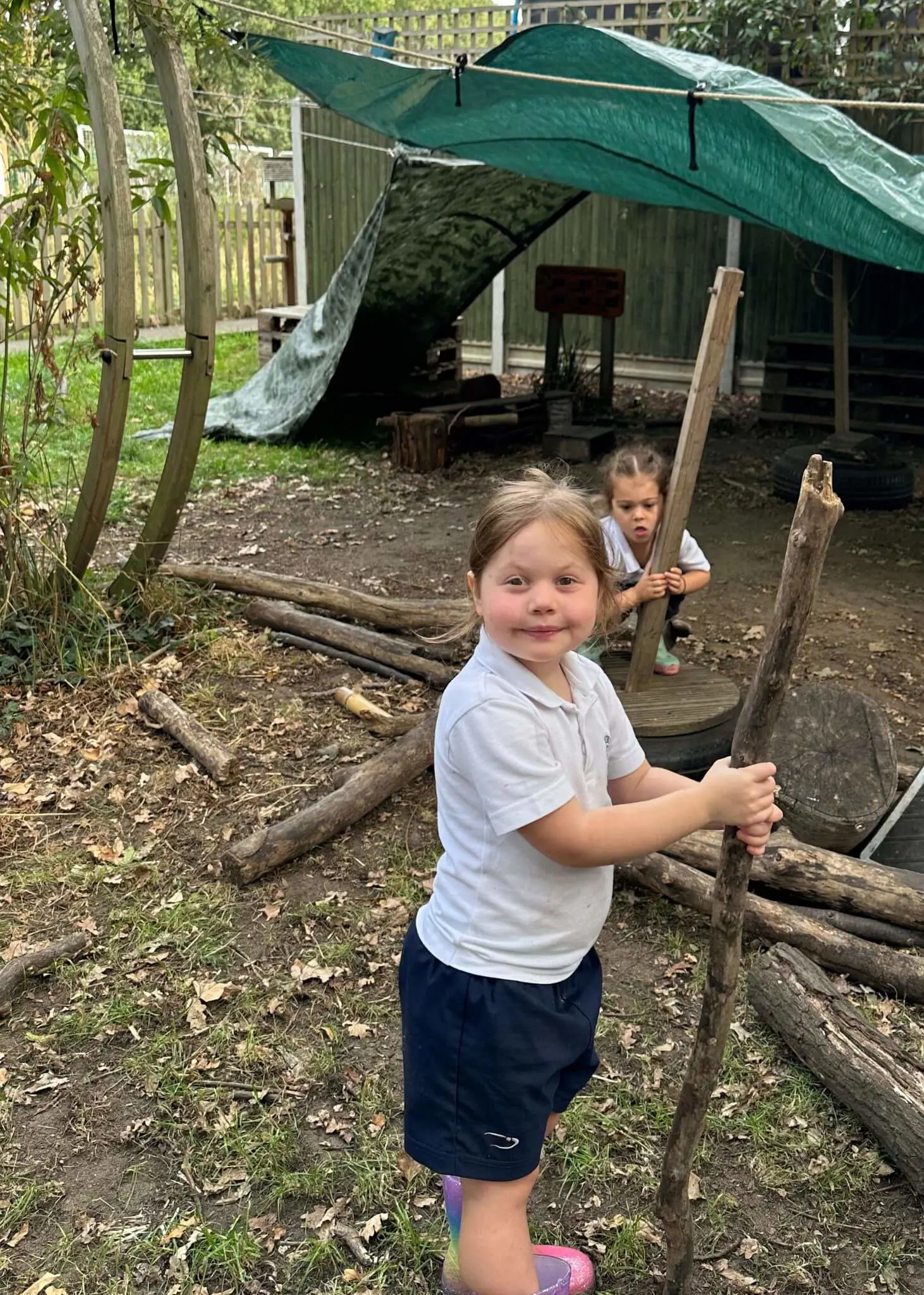 Exploring nature, meeting the chickens and learning through hands-on experiences.  | Ibstock Place School, Roehampton, Private School Near Richmond, Barnes, Putney, Kingston, & Wandsworth 