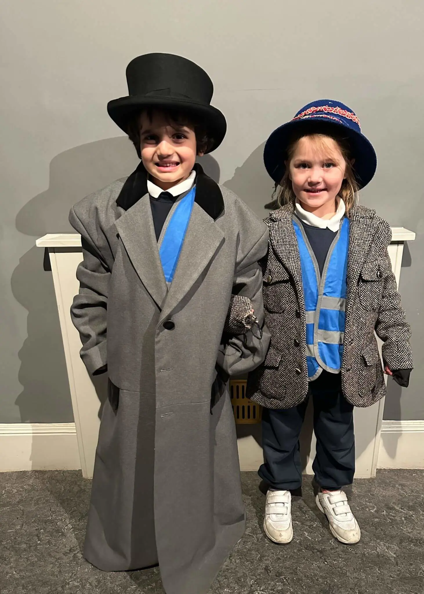 Prep 1 pupils playing dress up at the Gunnersbury Park Museum | Ibstock Place School, a private school near Richmond, Barnes, Putney, Kingston, and Wandsworth. 