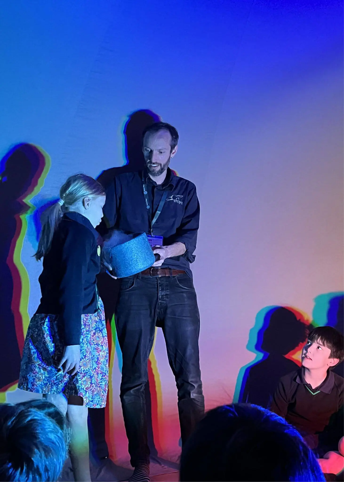 Prep 3 had a wonderful experience today in the Explorer Dome. | Ibstock Place School, Roehampton, Private School Near Richmond, Barnes, Putney, Kingston, & Wandsworth 