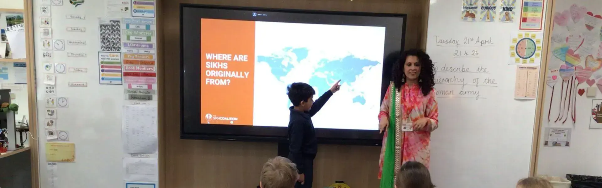 Prep 3 Learnt about Sikhism  | Ibstock Place School, Roehampton, Private School Near Richmond, Barnes, Putney, Kingston, & Wandsworth 