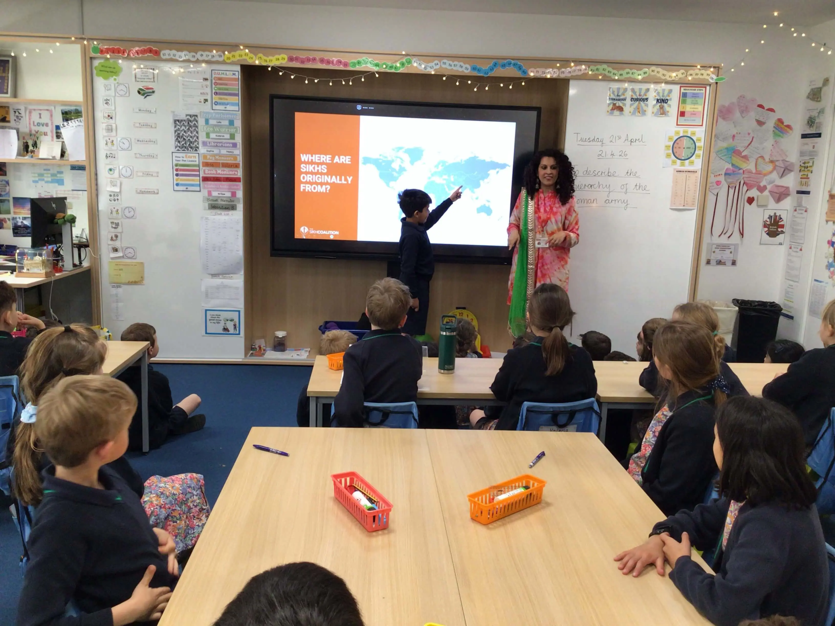 Prep 3 Learnt about Sikhism  | Ibstock Place School, Roehampton, Private School Near Richmond, Barnes, Putney, Kingston, & Wandsworth 