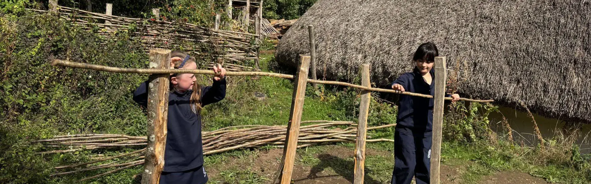 Pupils had a fantastic visit to Butser Farm, where they learnt about life in the Stone Age.  | Ibstock Place School, Roehampton, Private School Near Richmond, Barnes, Putney, Kingston, & Wandsworth 