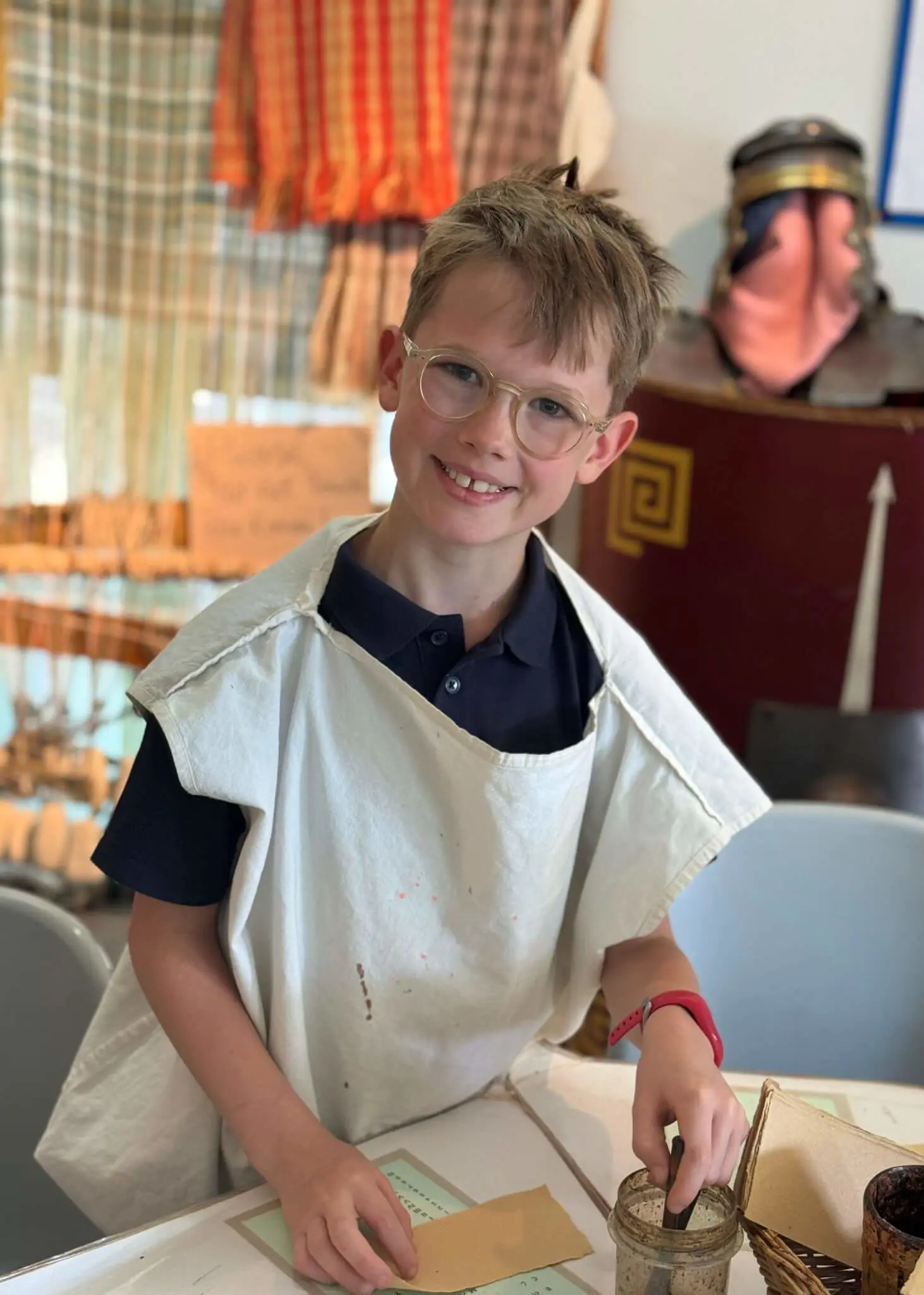 Prep 3s had a fantastic time at Fishbourne Roman Palace on Thursday. | Ibstock Place School, Roehampton, Private School Near Richmond, Barnes, Putney, Kingston, & Wandsworth 