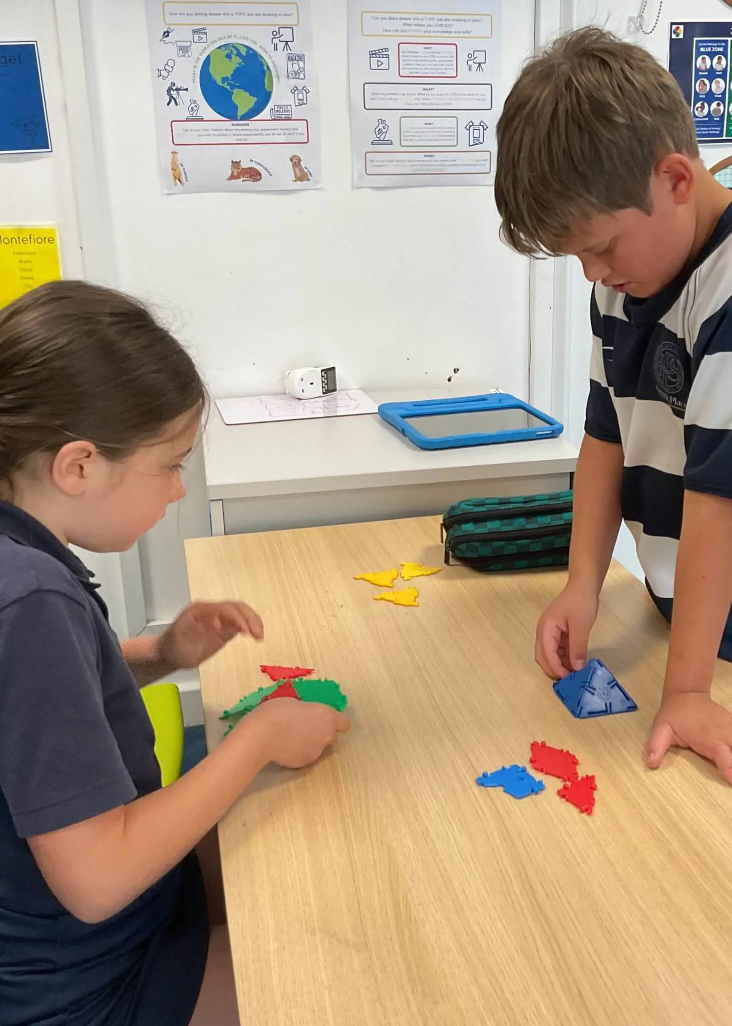 Investigating Tessellations and 3D Geometry Through Practical Learning.   | Ibstock Place School, Roehampton, Private School Near Richmond, Barnes, Putney, Kingston, & Wandsworth 