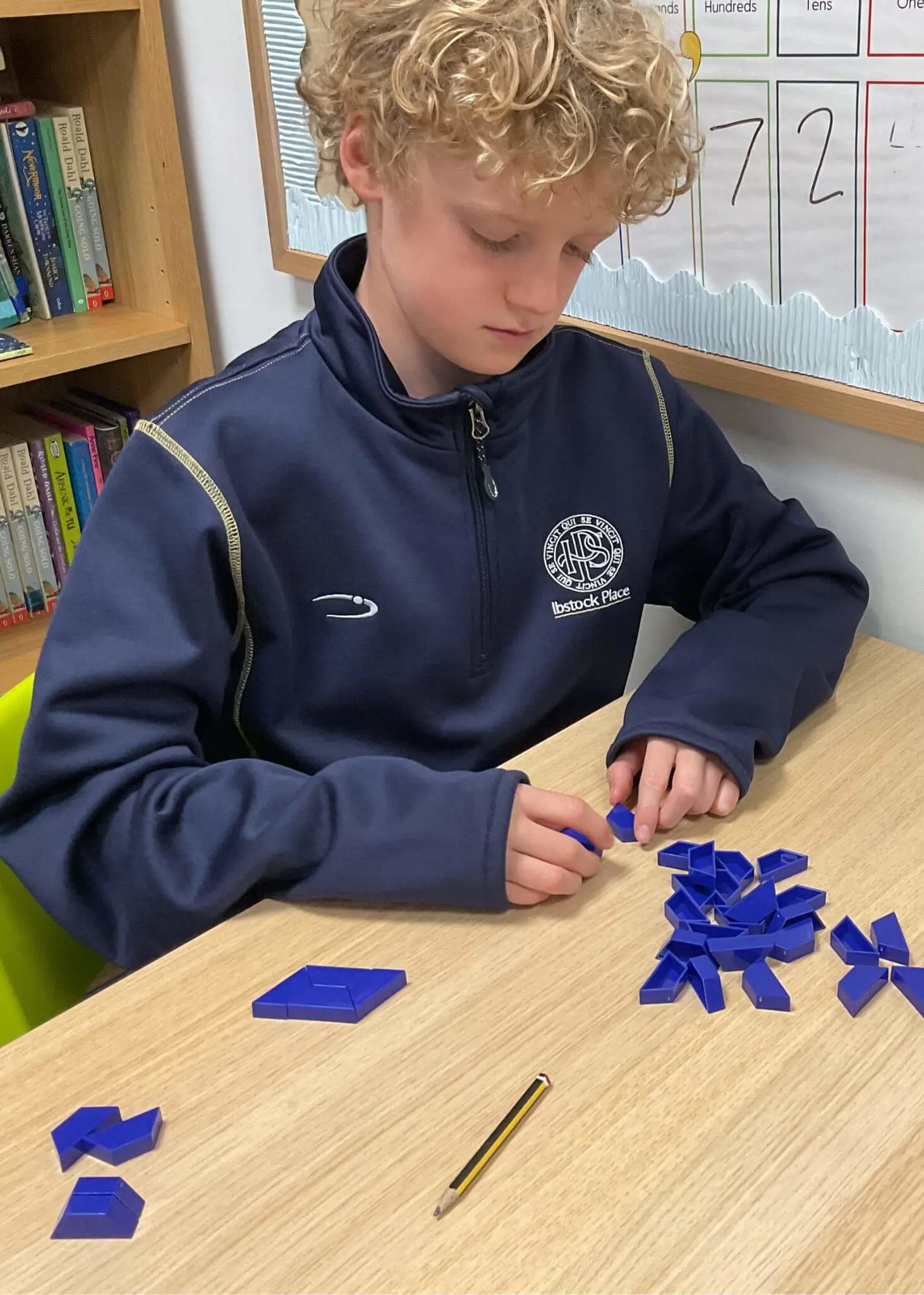 Investigating Tessellations and 3D Geometry Through Practical Learning.   | Ibstock Place School, Roehampton, Private School Near Richmond, Barnes, Putney, Kingston, & Wandsworth 