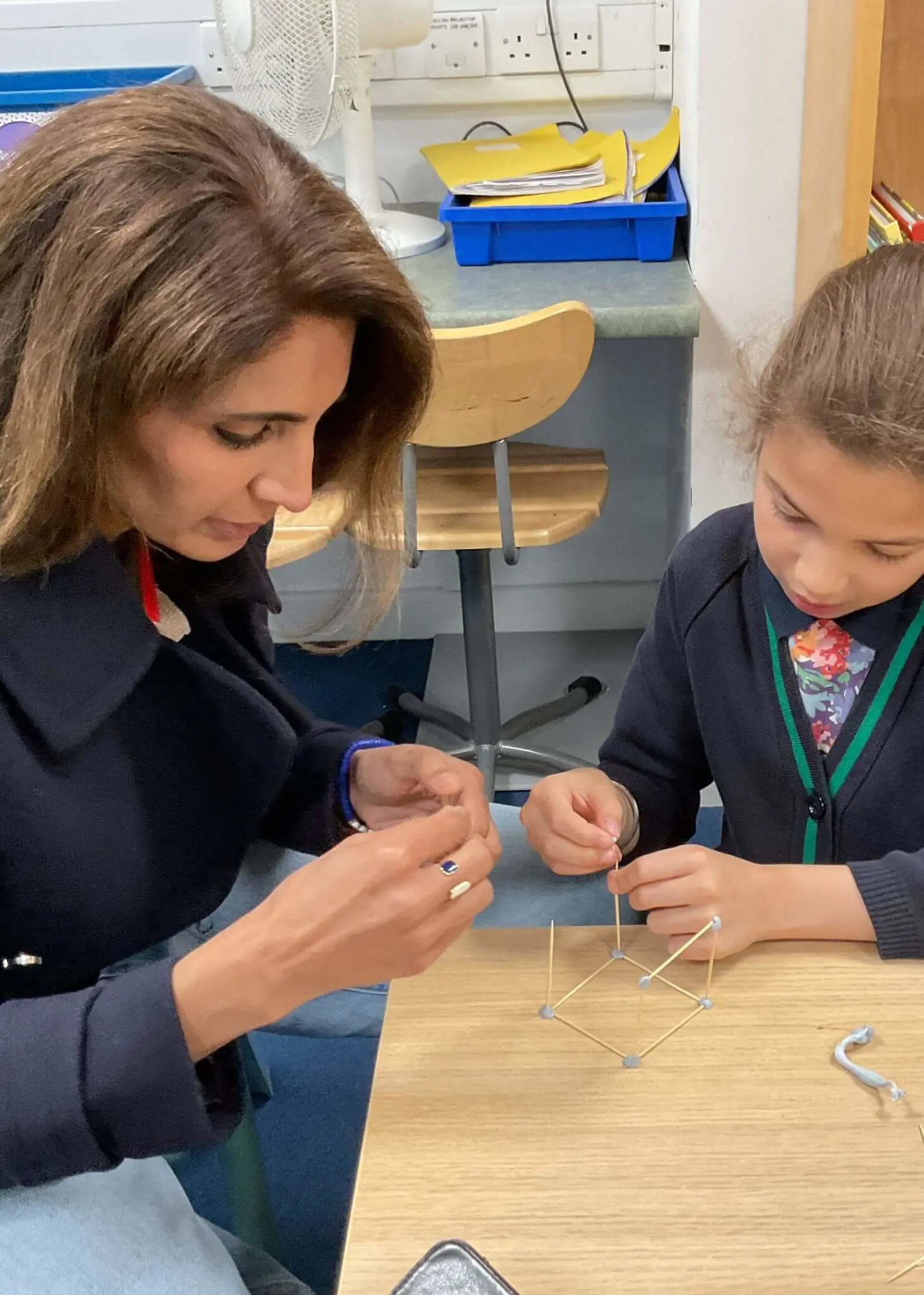 Investigating Tessellations and 3D Geometry Through Practical Learning.   | Ibstock Place School, Roehampton, Private School Near Richmond, Barnes, Putney, Kingston, & Wandsworth 