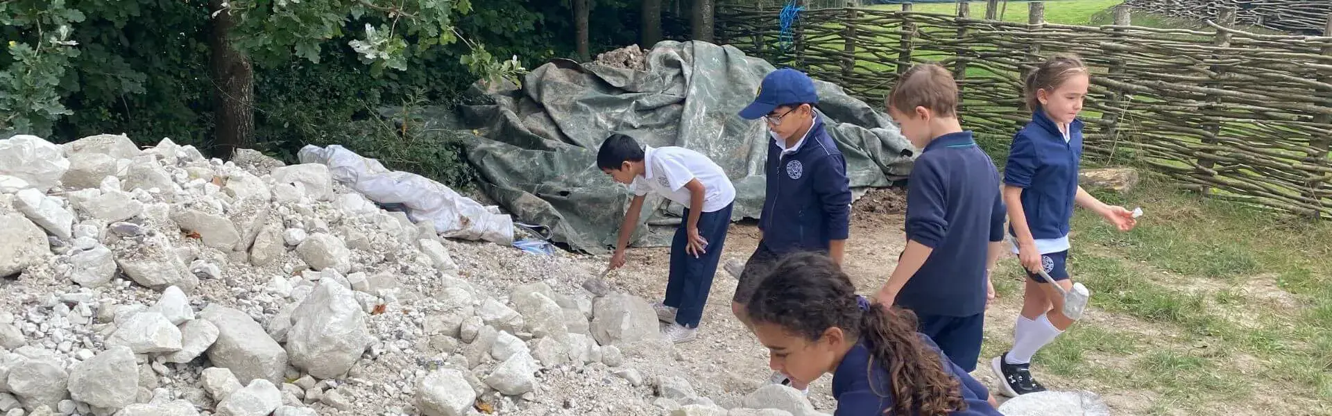 Prep 4 pupils visited Butser Farm to learn about the Anglo Saxons and Vikings. | Ibstock Place School, Roehampton, Private School Near Richmond, Barnes, Wandsworth