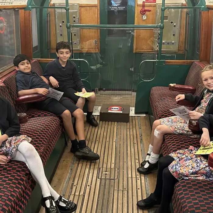 Prep 4 Visit to the London Transport Museum