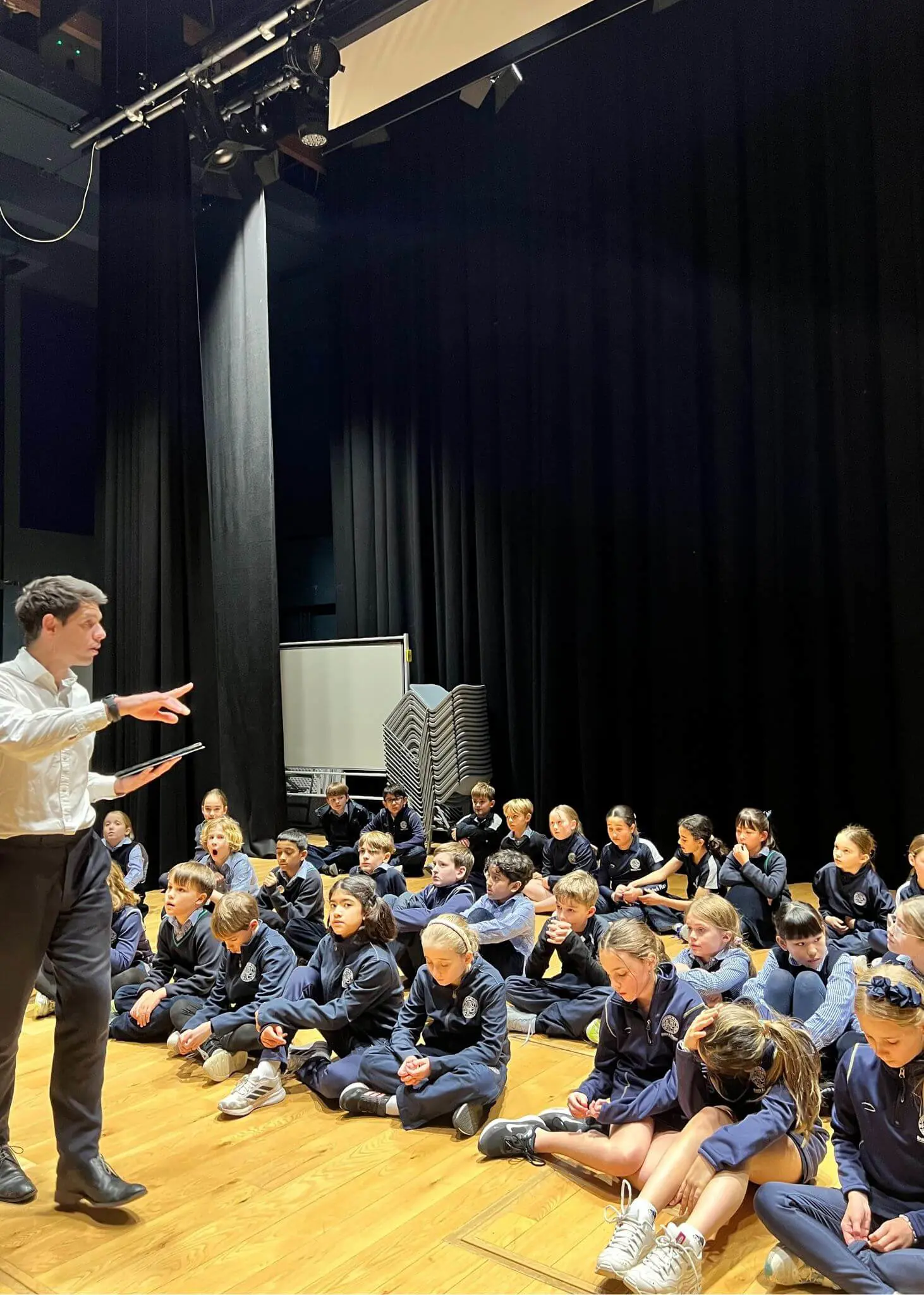 Pupils in Prep 5 were treated to a special workshop exploring the world of Opera | Ibstock Place School, Roehampton, Private School Near Richmond, Barnes, Putney, Kingston, & Wandsworth 