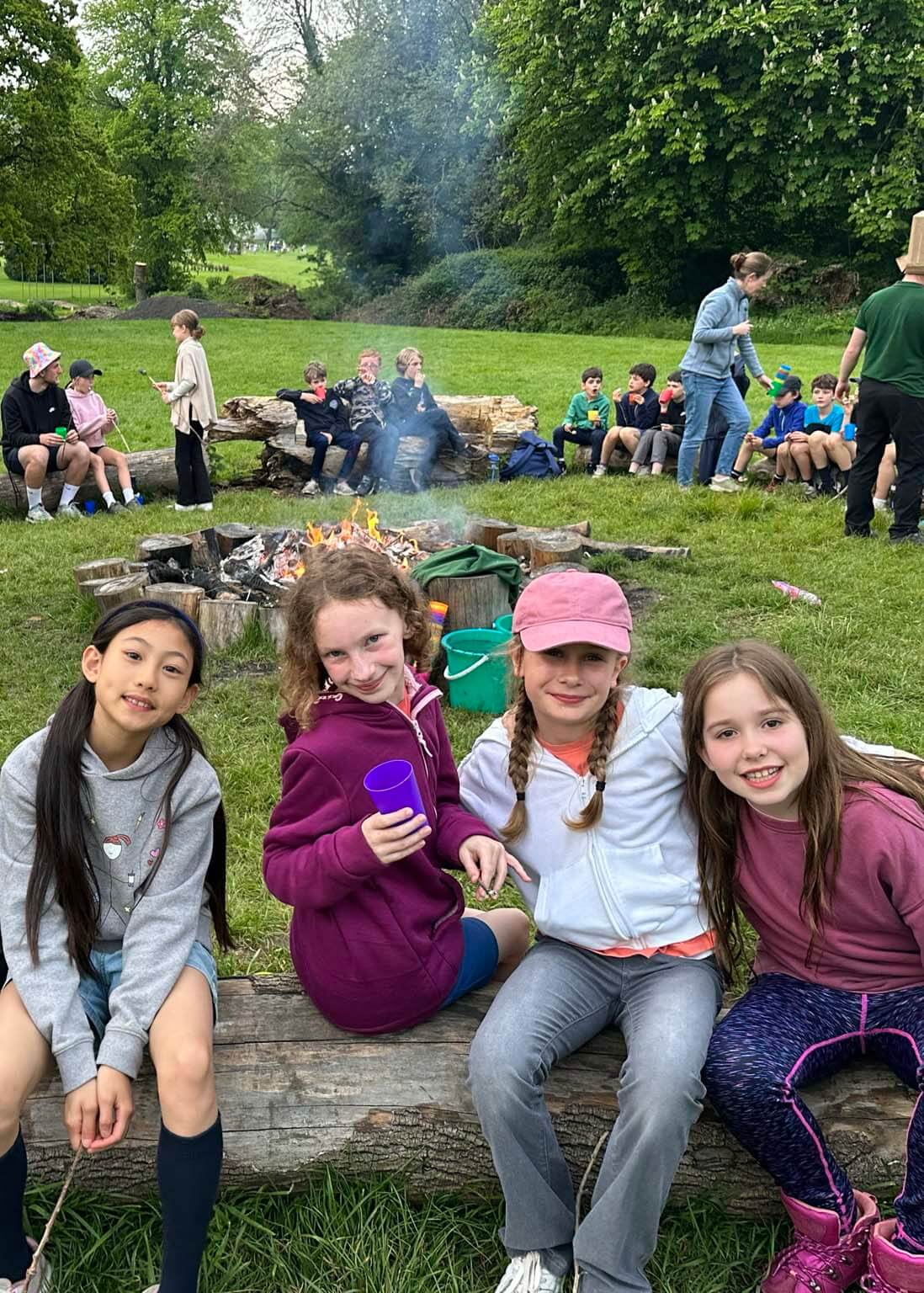 Prep pupils enjoying their residential trip| Ibstock Place School, a private school near Richmond, Barnes, Putney, Kingston, and Wandsworth.