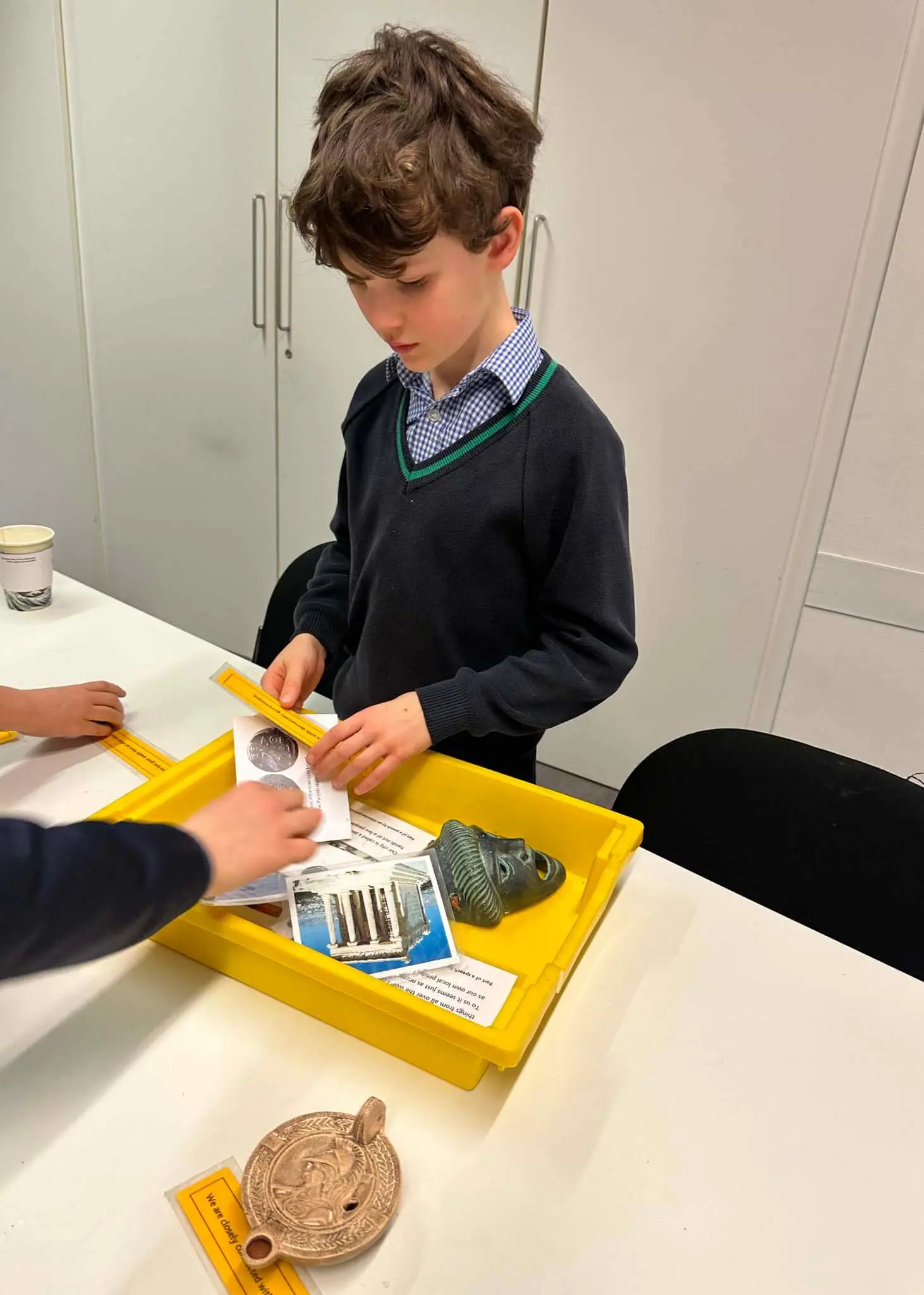 Prep 5 pupils at the British Museum | Ibstock Place School, a private school near Richmond, Barnes, Putney, Kingston, and Wandsworth.