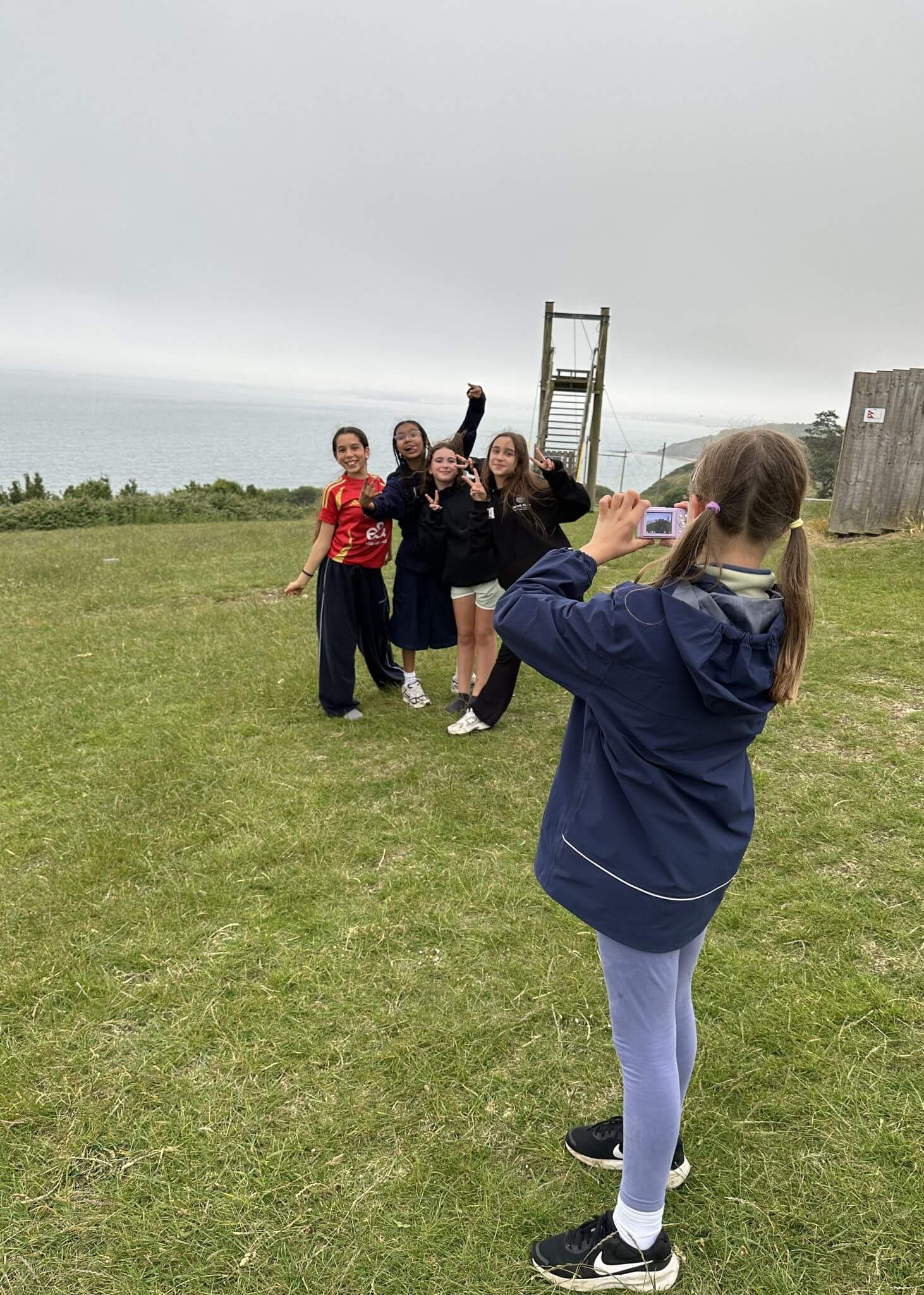 Prep 6 assembled, packed with sleeping bags, cameras and a hope for adventure | Ibstock Place School, Roehampton, Private School Near Richmond, Barnes, Putney, Kingston, & Wandsworth 
