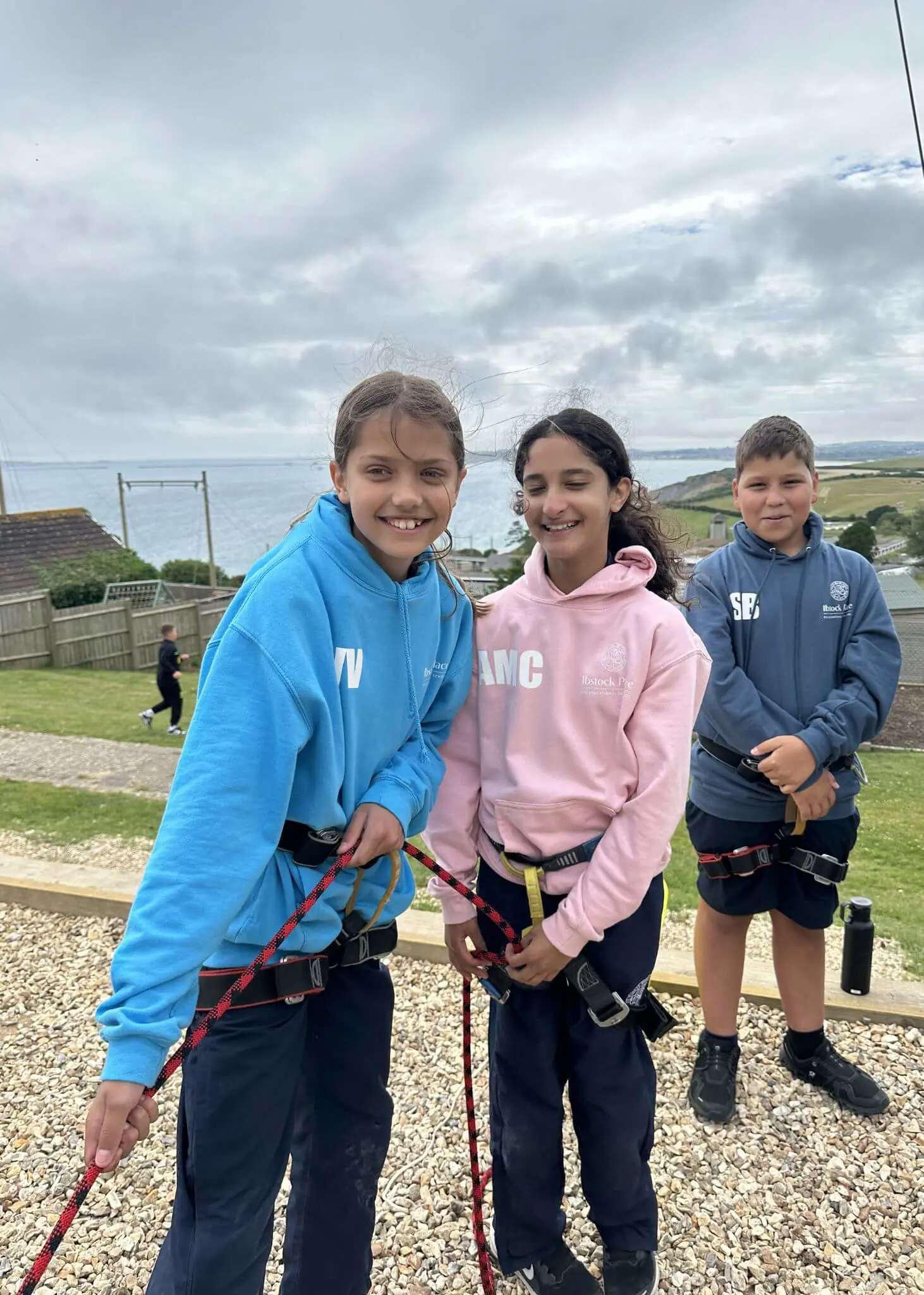 Prep 6 assembled, packed with sleeping bags, cameras and a hope for adventure | Ibstock Place School, Roehampton, Private School Near Richmond, Barnes, Putney, Kingston, & Wandsworth 