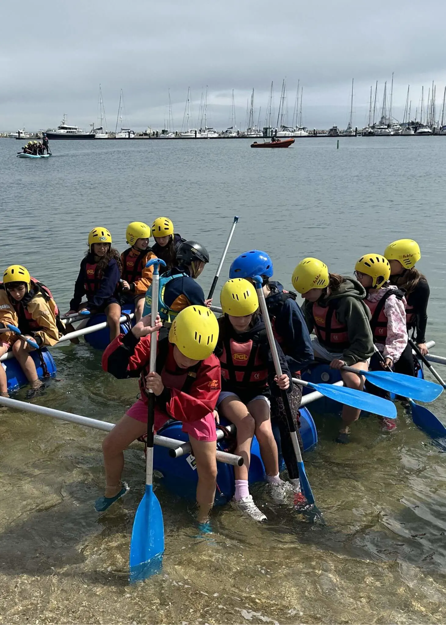 Prep 6 assembled, packed with sleeping bags, cameras and a hope for adventure | Ibstock Place School, Roehampton, Private School Near Richmond, Barnes, Putney, Kingston, & Wandsworth 