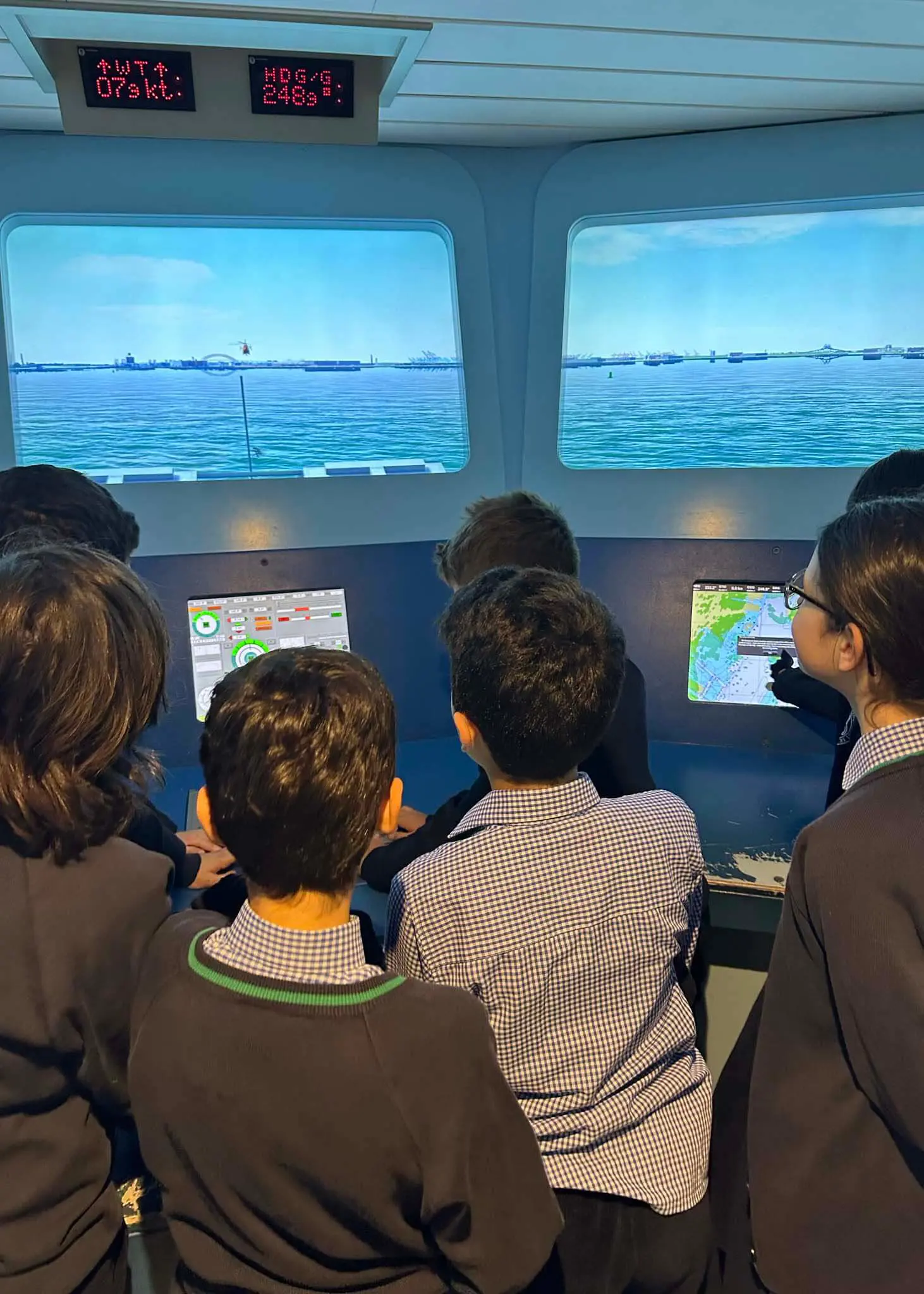 Having finished reading 'Shackleton's Journey,' Prep 6 of Co-educational Ibstock Place School, Roehampton, pupils enjoyed a perfectly timed visit to the National Maritime Museum.