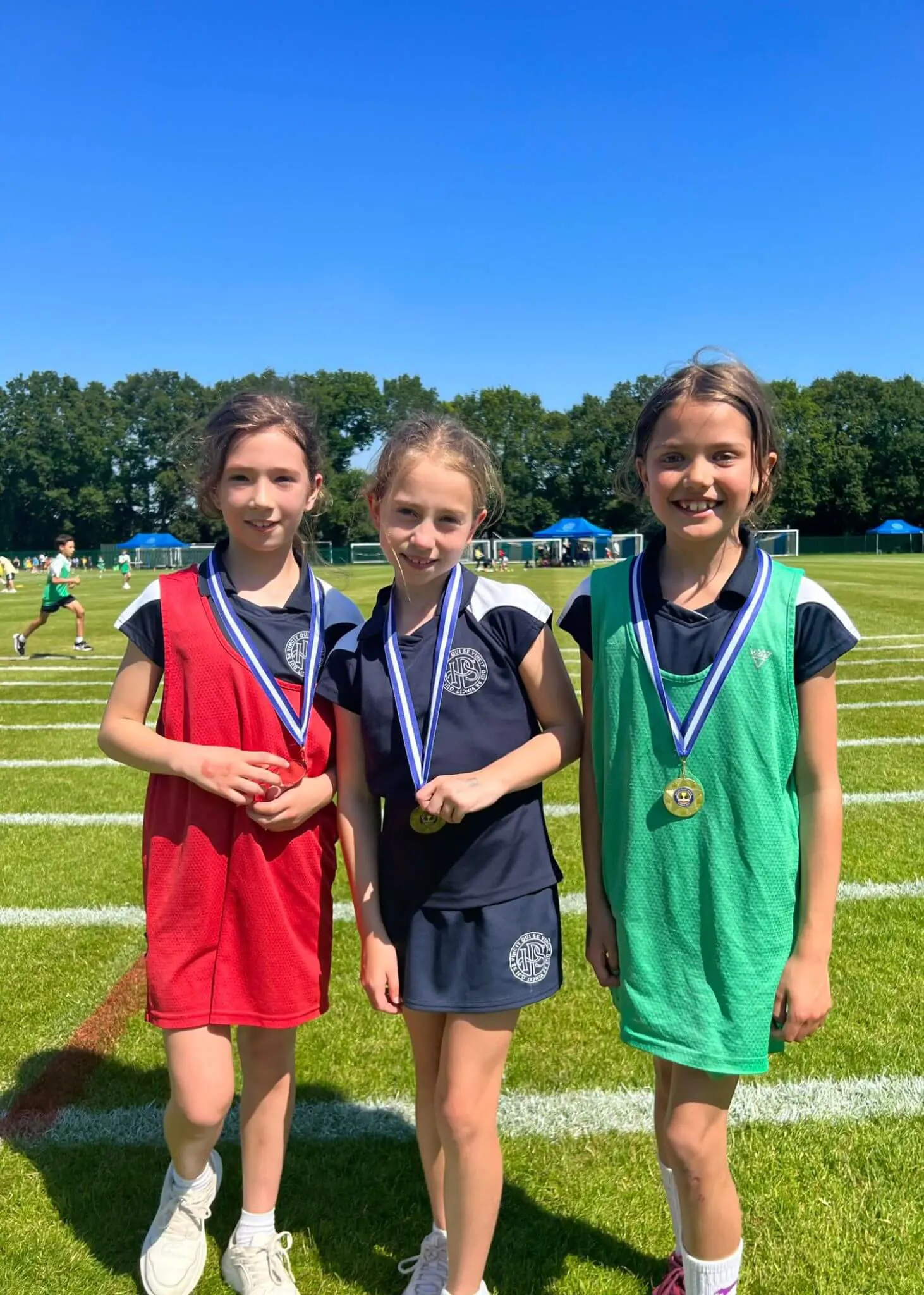 Prep pupil having fun at their annual sports day | Ibstock Place School, Roehampton, Private School Near Richmond, Barnes, Putney, Kingston, & Wandsworth 