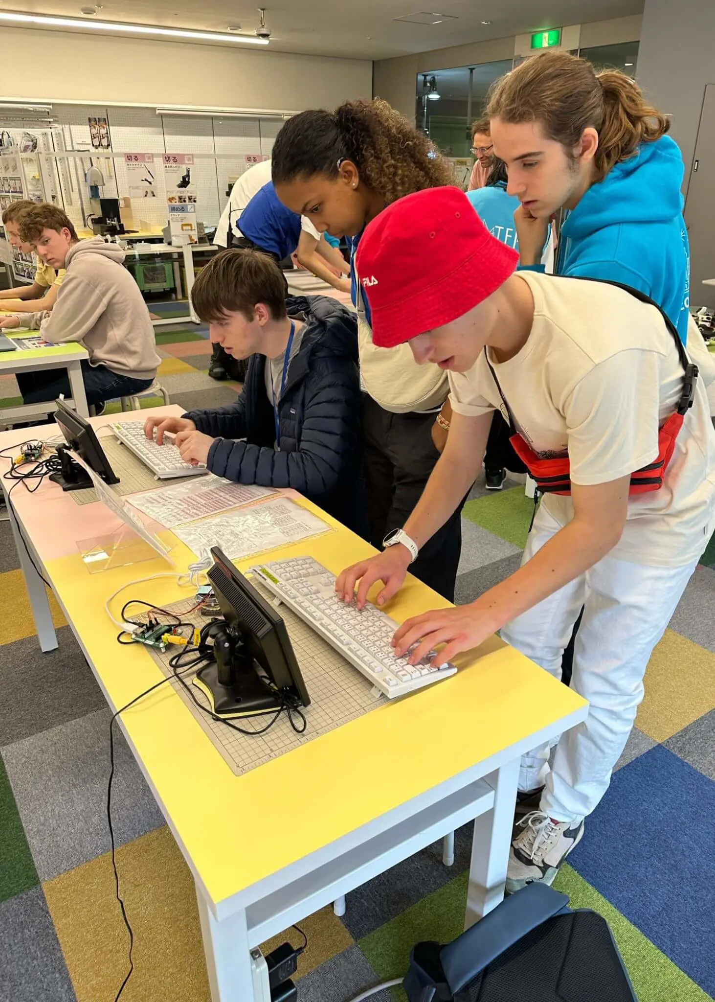 Pupils at computer science Japan trip | Ibstock Place School, Roehampton, Private School Near Richmond, Barnes, Wandsworth, Putney, Kingston.