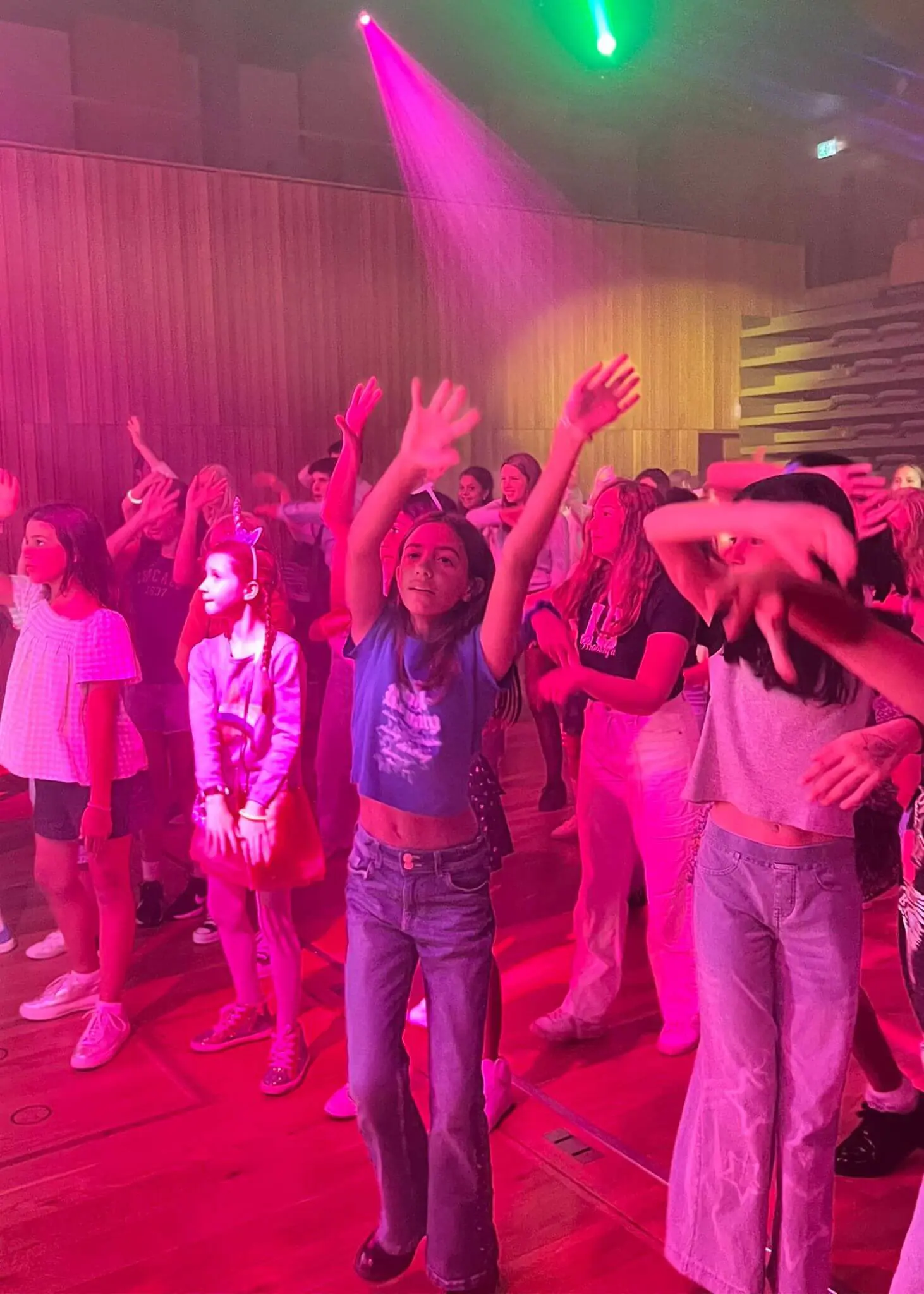 Senior 7 pupils started their new term with a disco at Ibstock Place School, Roehampton, Private School Near Richmond, Barnes, Wandsworth