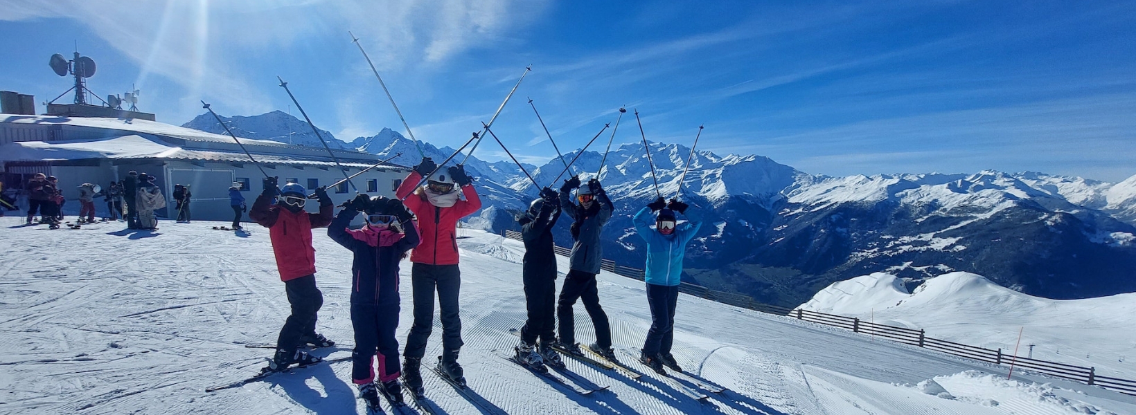 Senior pupils of Ibstock Place School, a private school near Richmond, Barnes, Putney, Kingston, and Wandsworth on an overseas trip. 