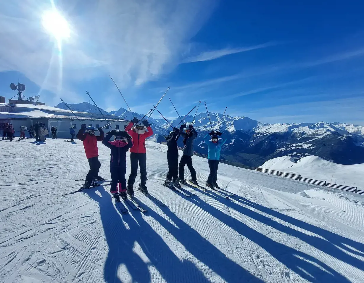 Senior pupils of Ibstock Place School, a private school near Richmond, Barnes, Putney, Kingston, and Wandsworth on an overseas trip. 