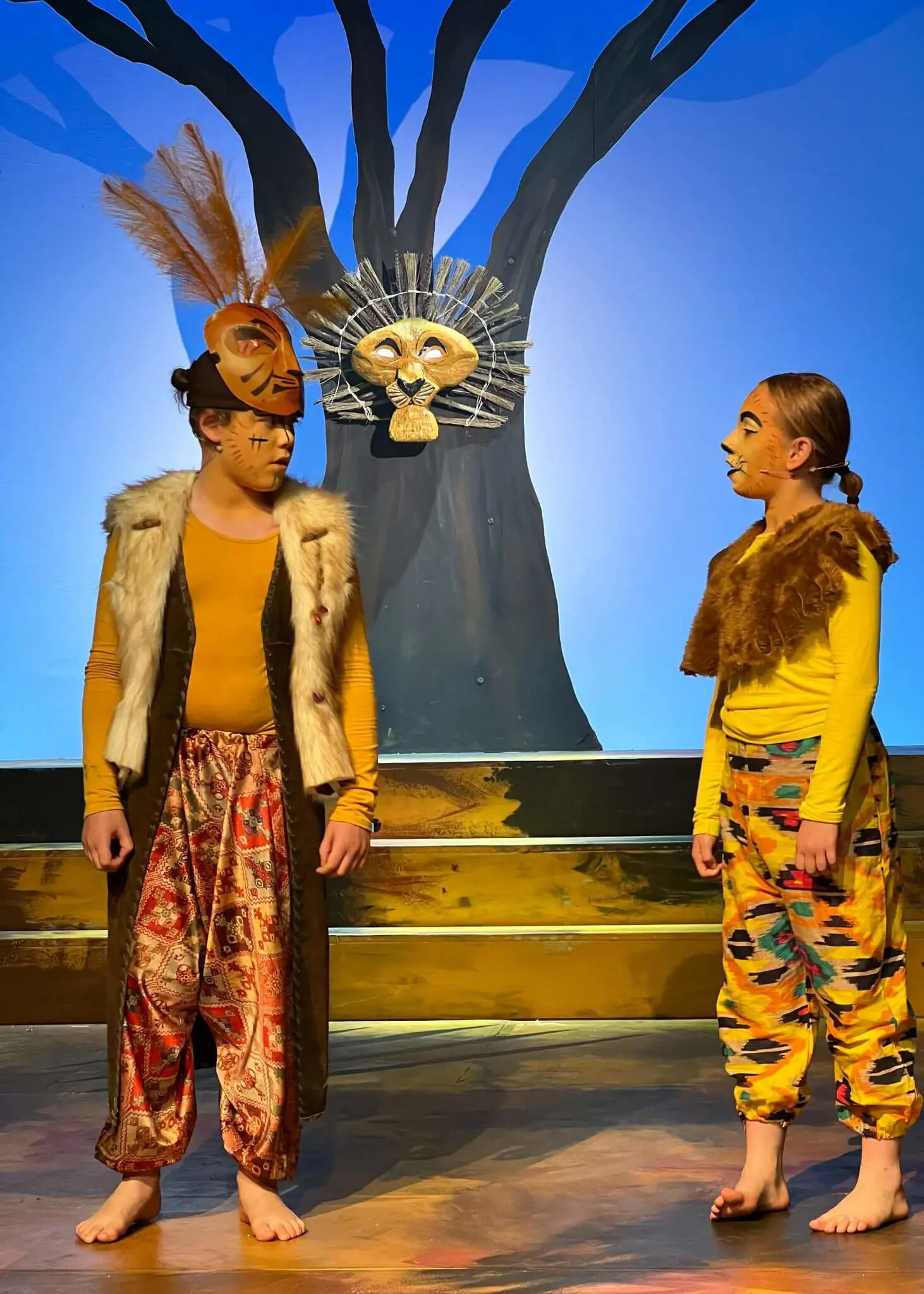 Prep 6 pupils performing The Lion King Jr| Ibstock Place School, Roehampton, Private School Near Richmond, Barnes, Putney, Kingston, & Wandsworth 