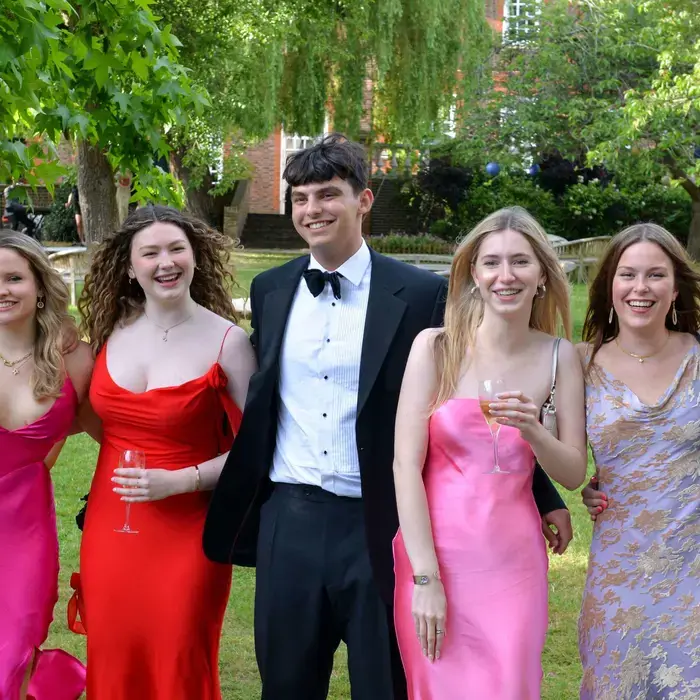 Blue and White Ball 2024